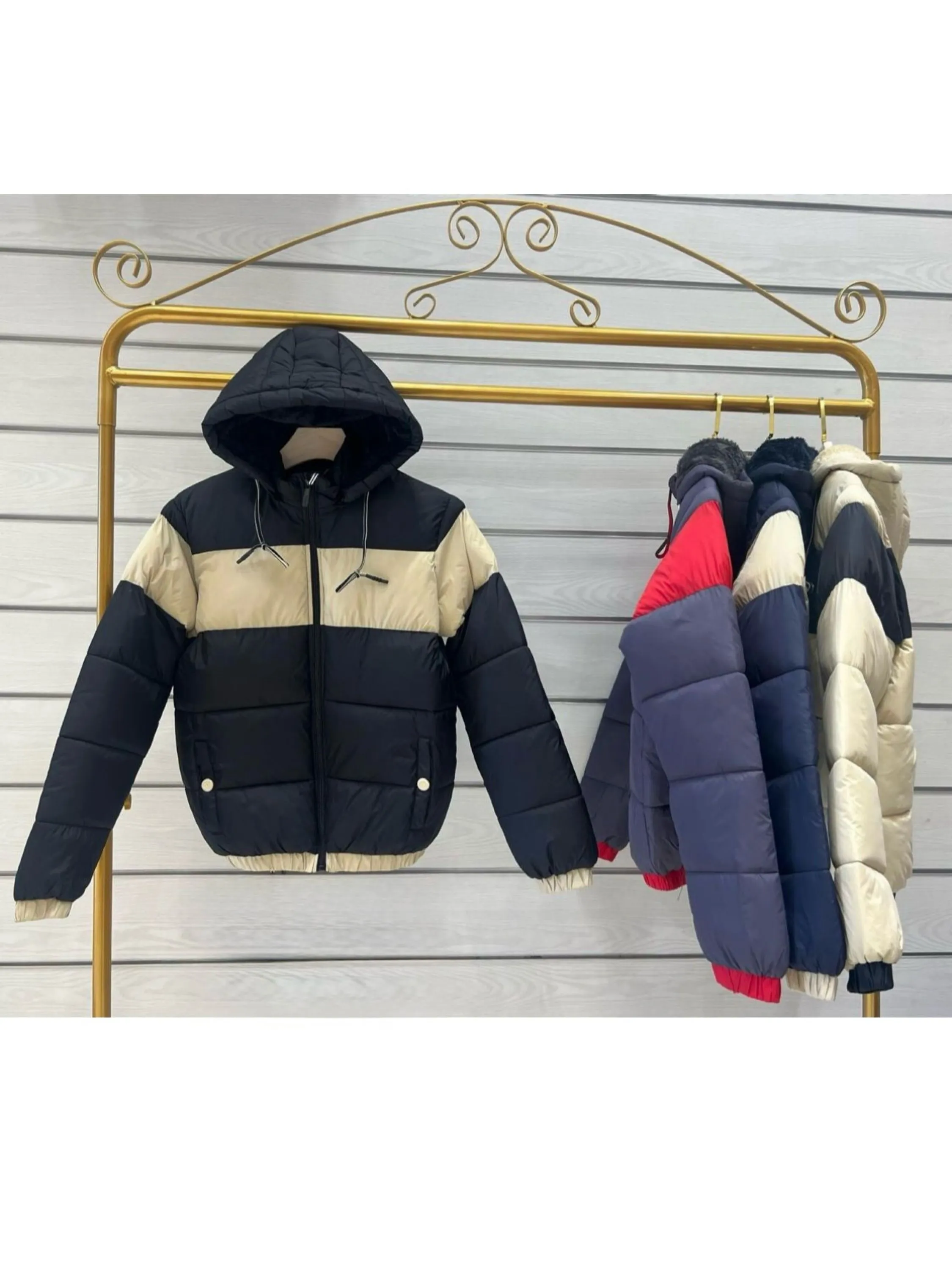Jaqueta nylon forrada infantil menino