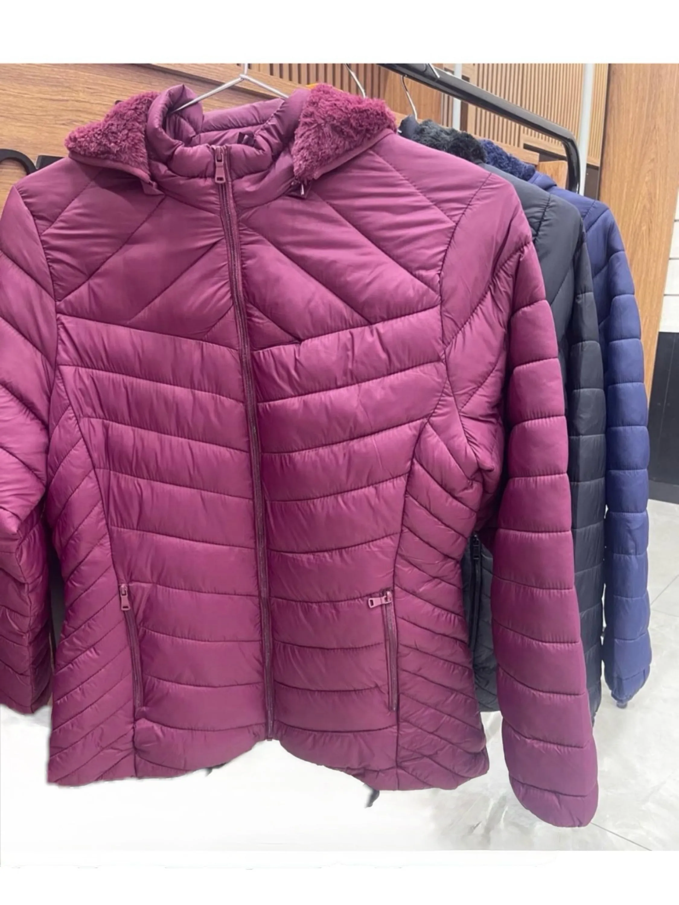 Jauqeta nylon plus forrada