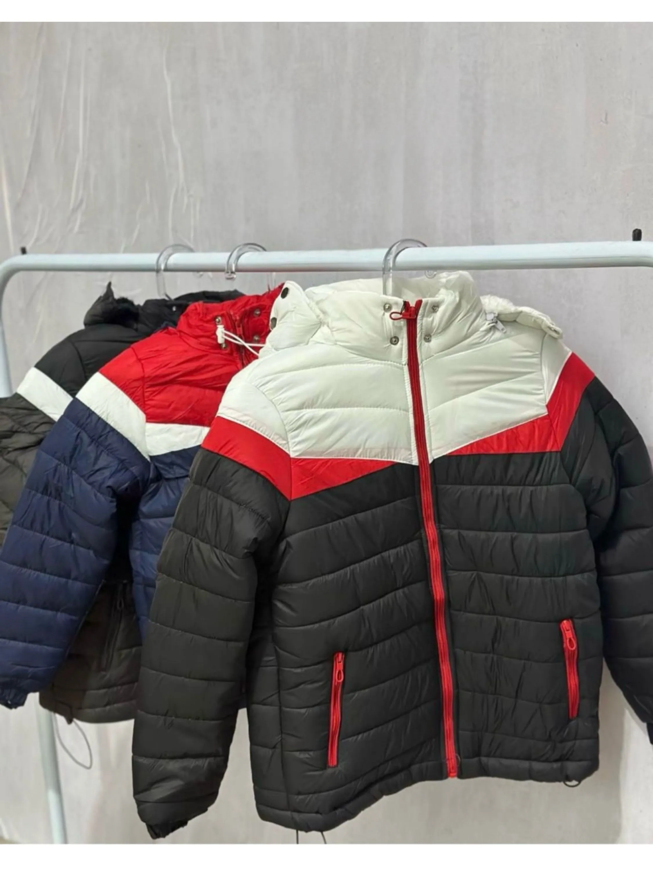 Jaqueta nylon forrada infantil menino