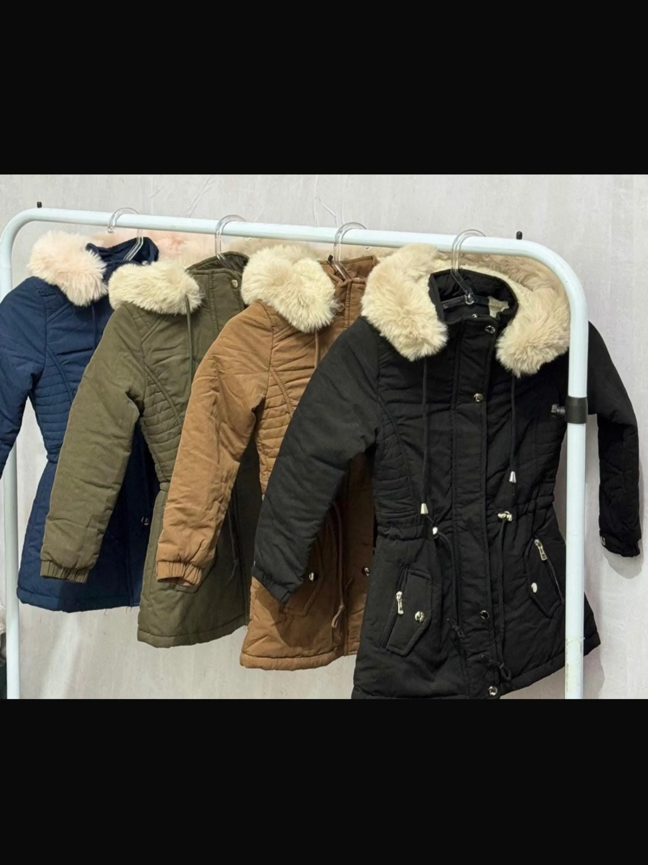 Parka sarja forrada infantil menina