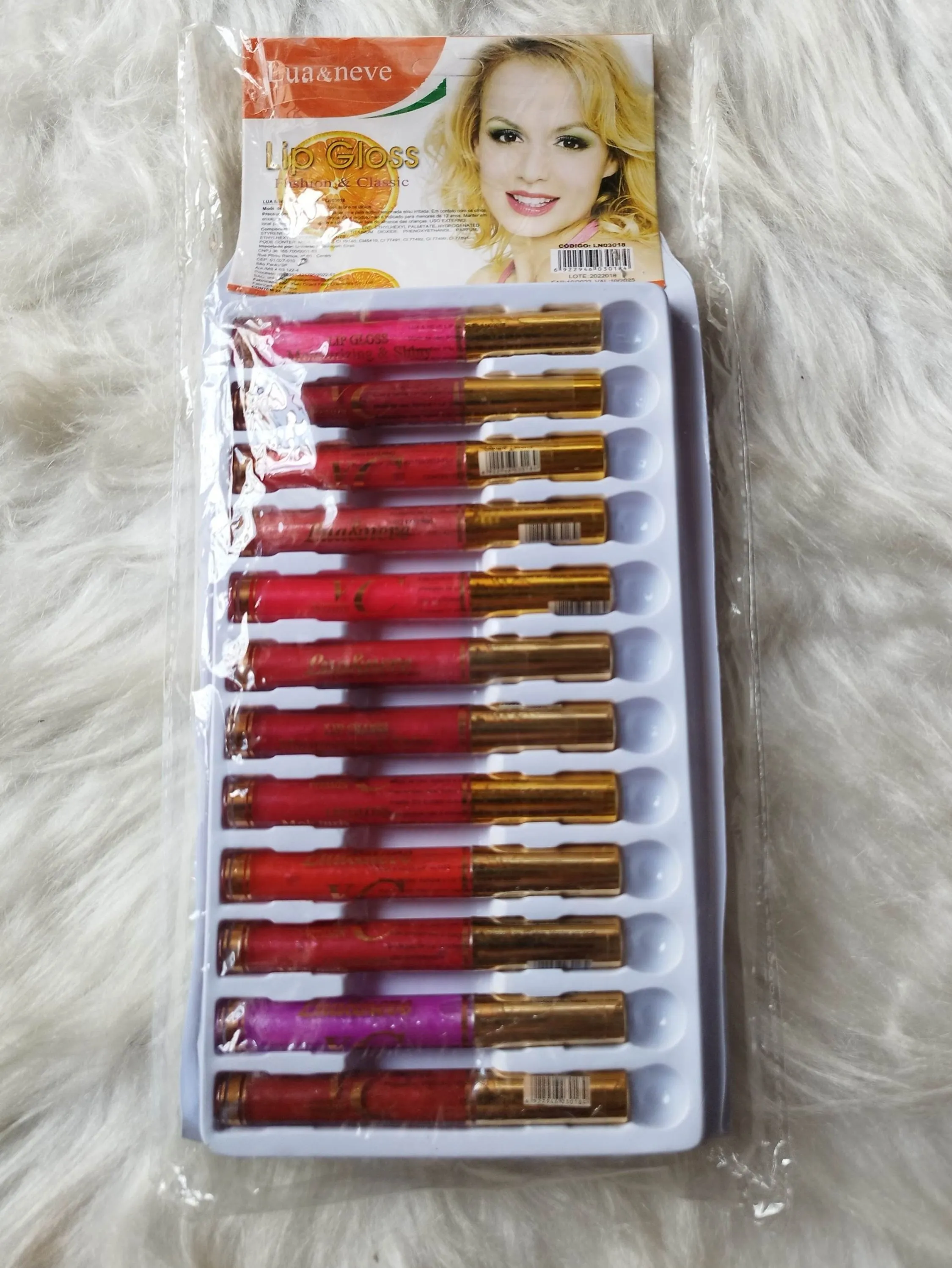 QUEIMA ESTOQUE - Kit 24 Lip Gloss