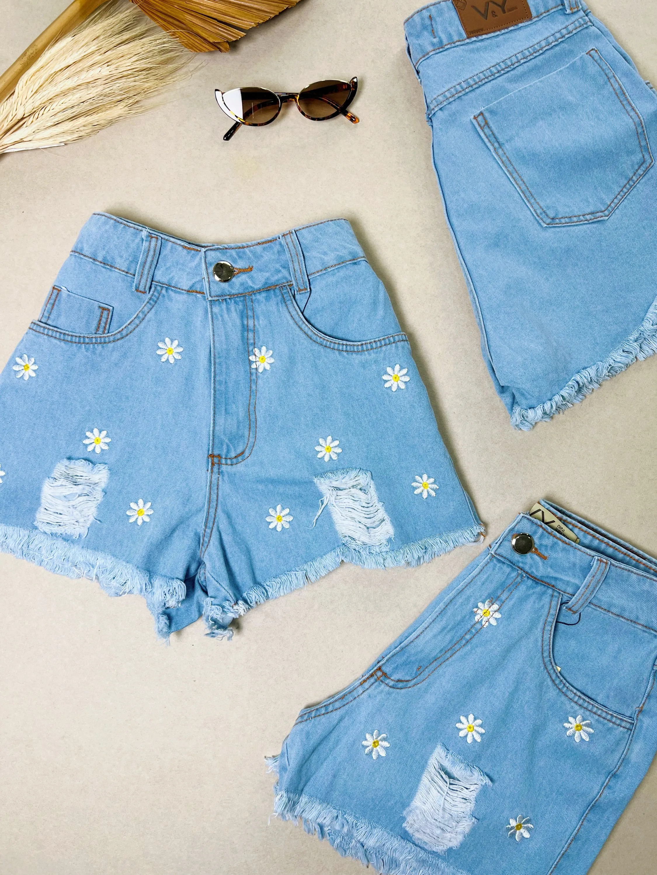 Short jeans Margarida pequenas