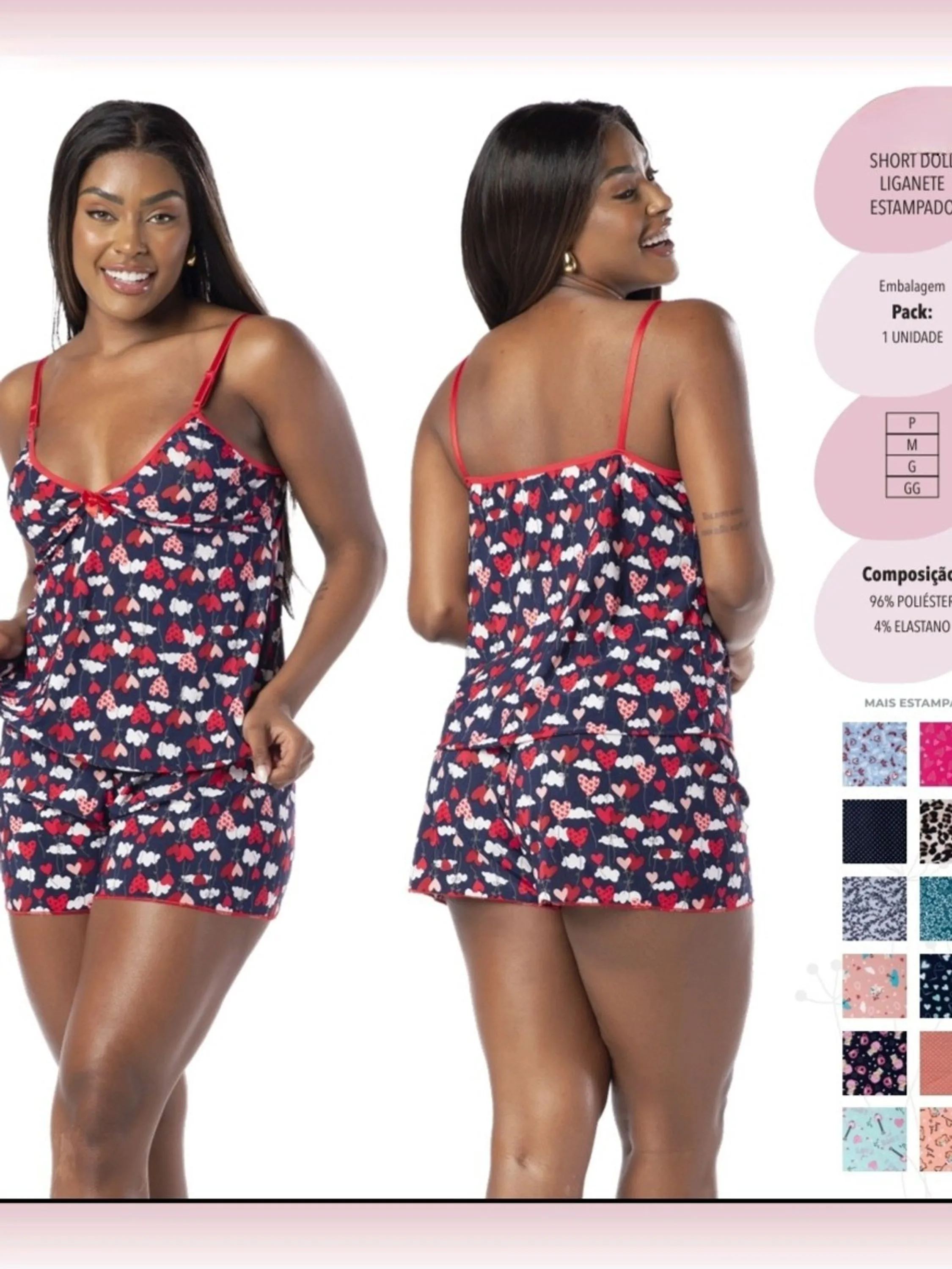 SHORT DOLL ESTAMPADO