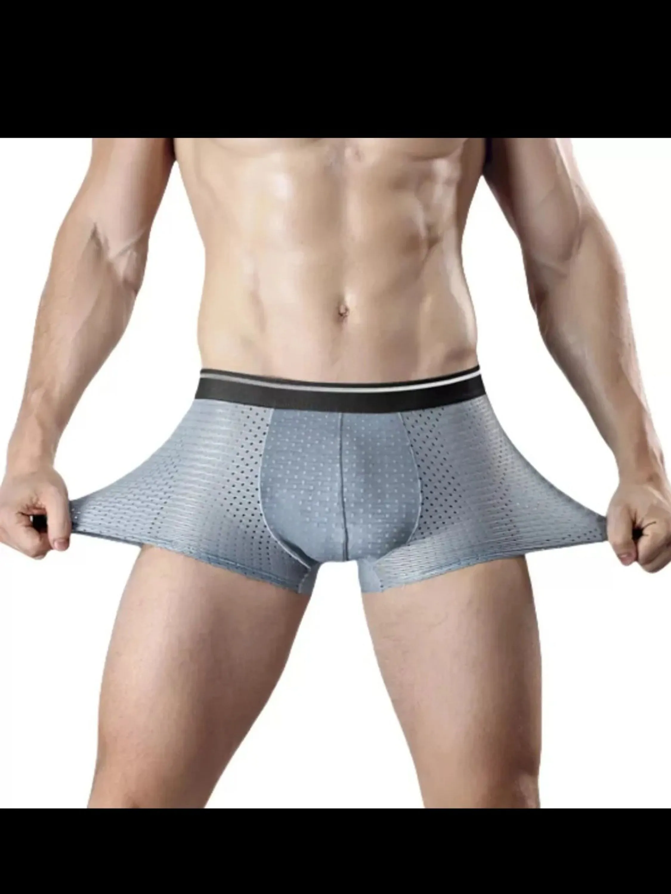CUECA BOXER FIBRA DE BAMBU