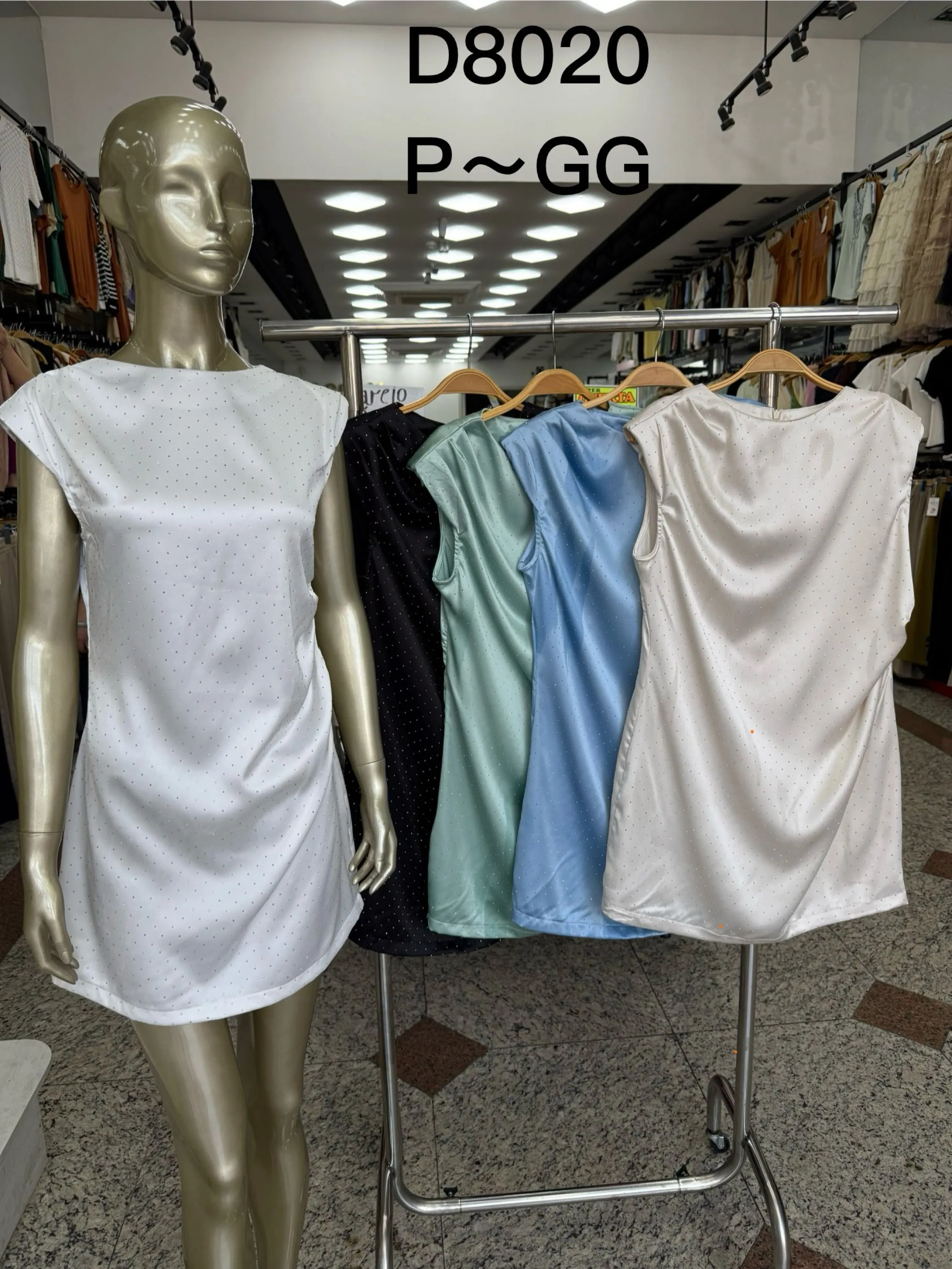 Vestido curto feminino(fábrica da China)