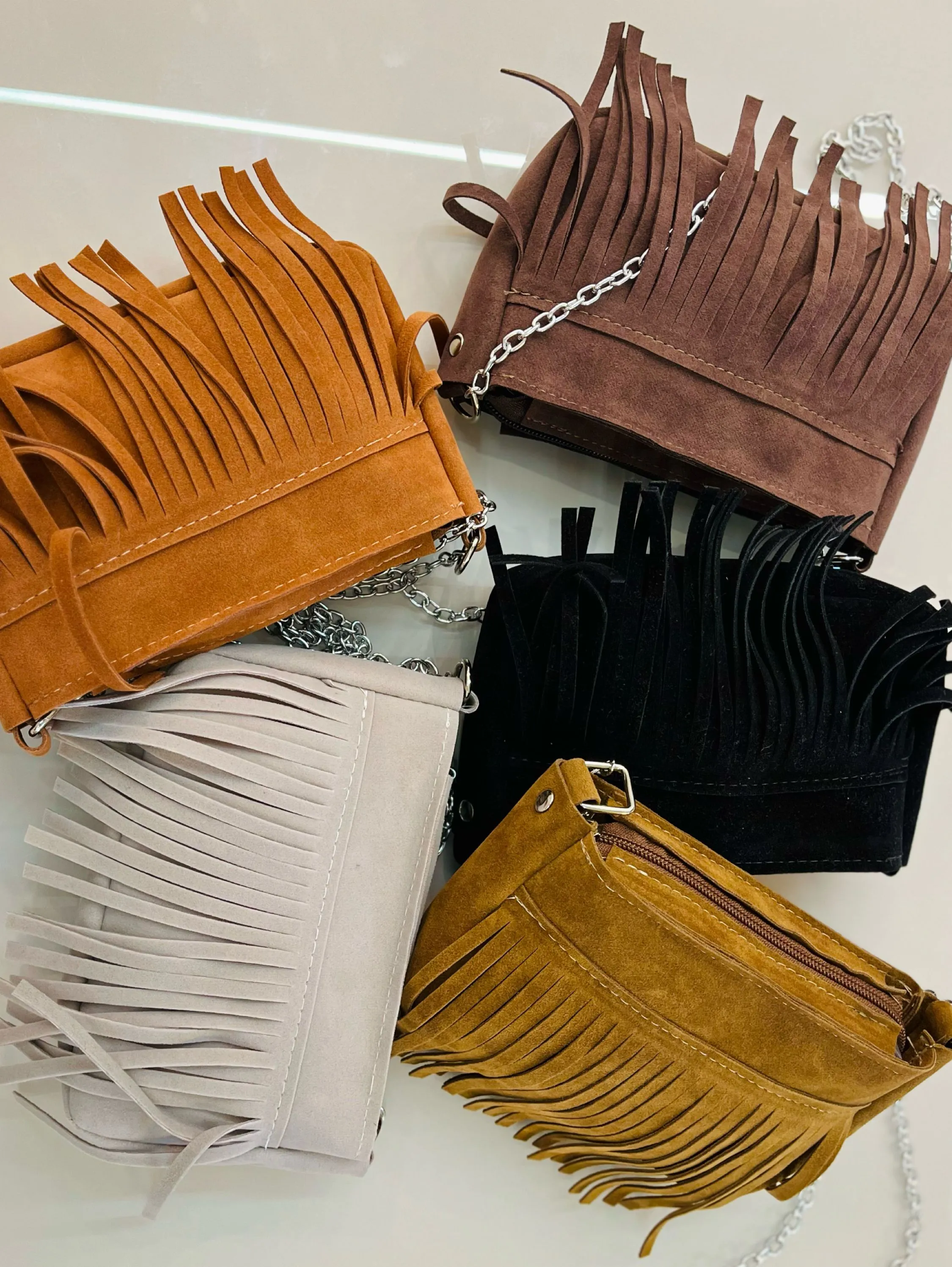 MINI BAGS BOHO CAMURÇA