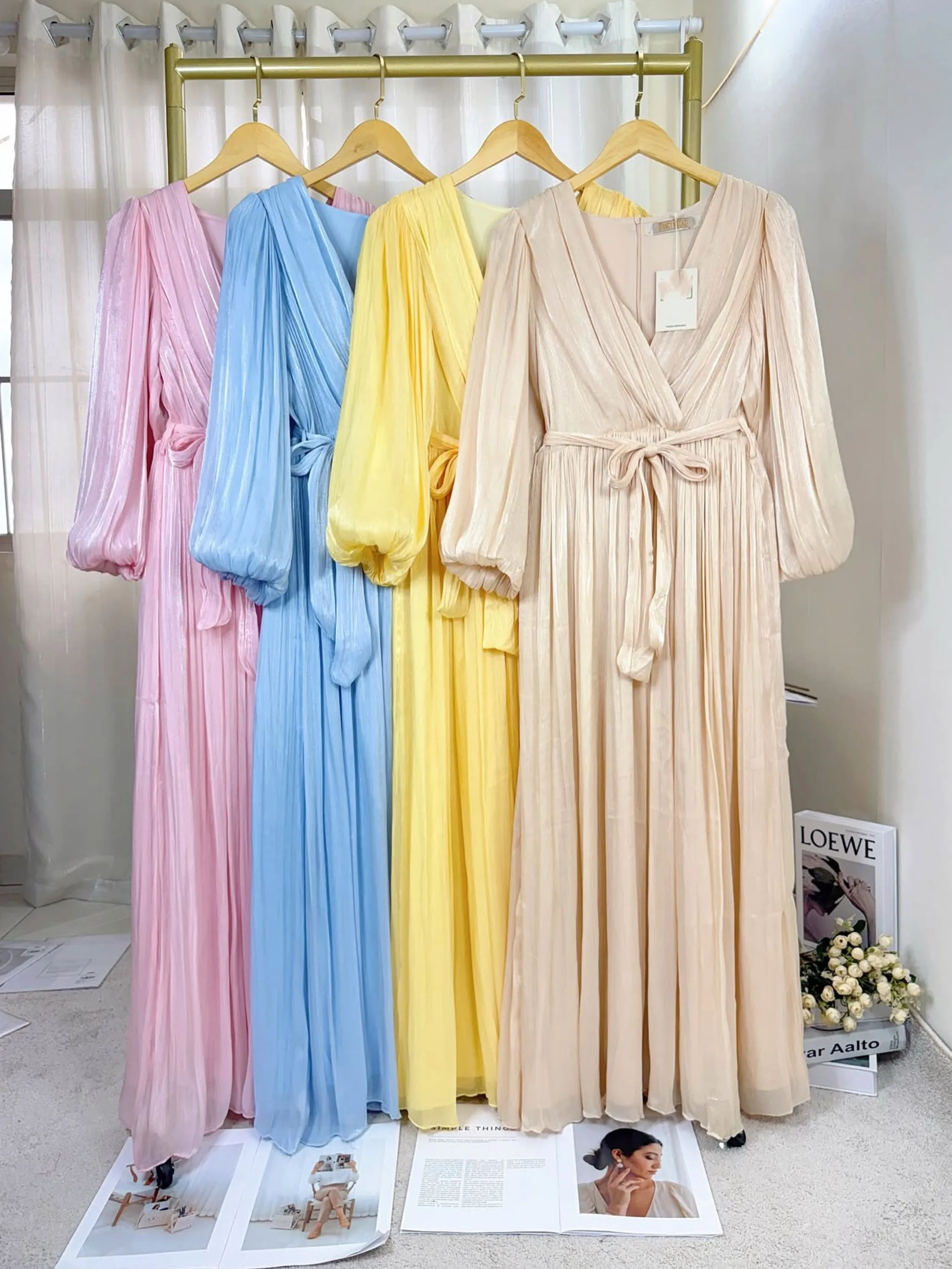 Vestido longo feminino