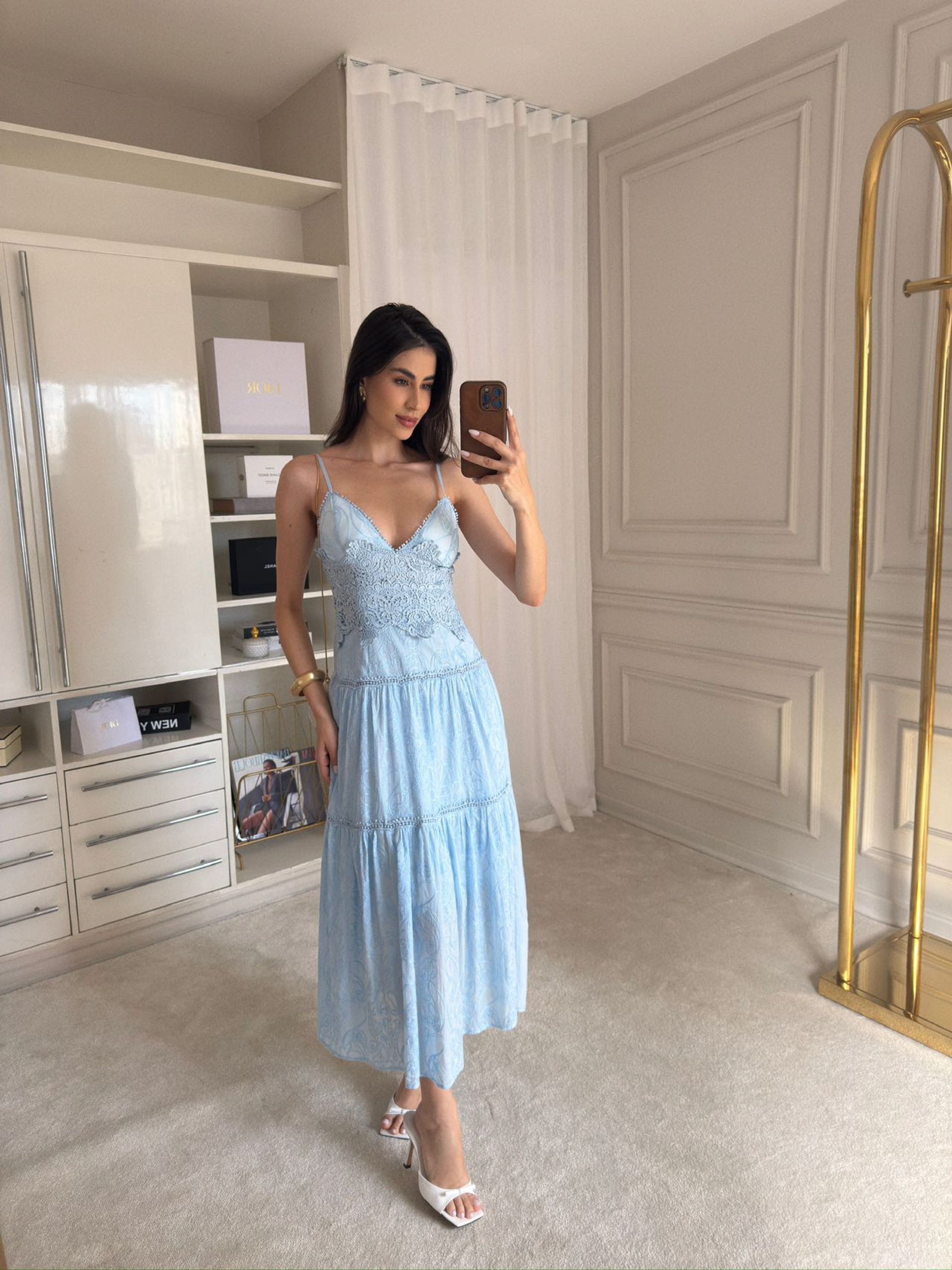 Vestido longo feminino