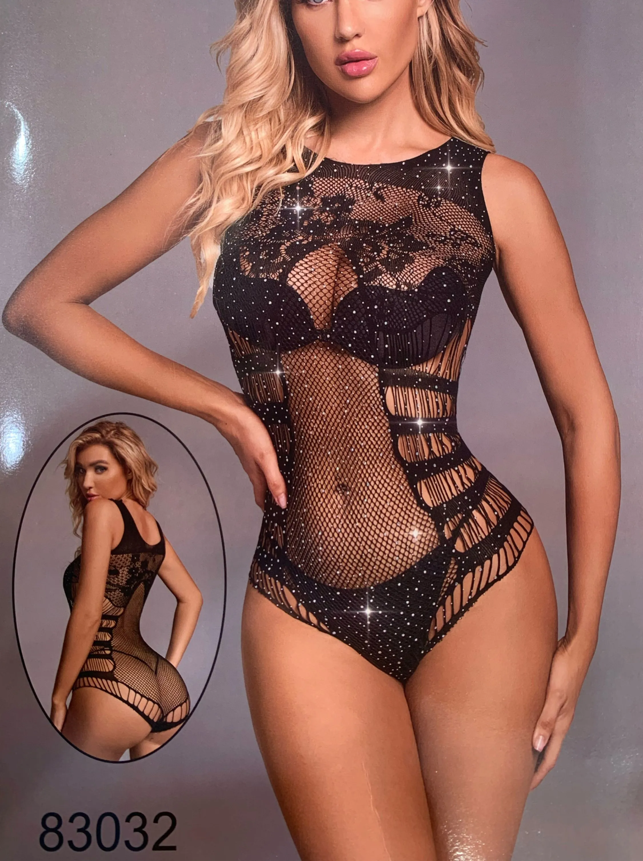 Sexy body vestido telinha  com brilho (83032) tendência  gringa