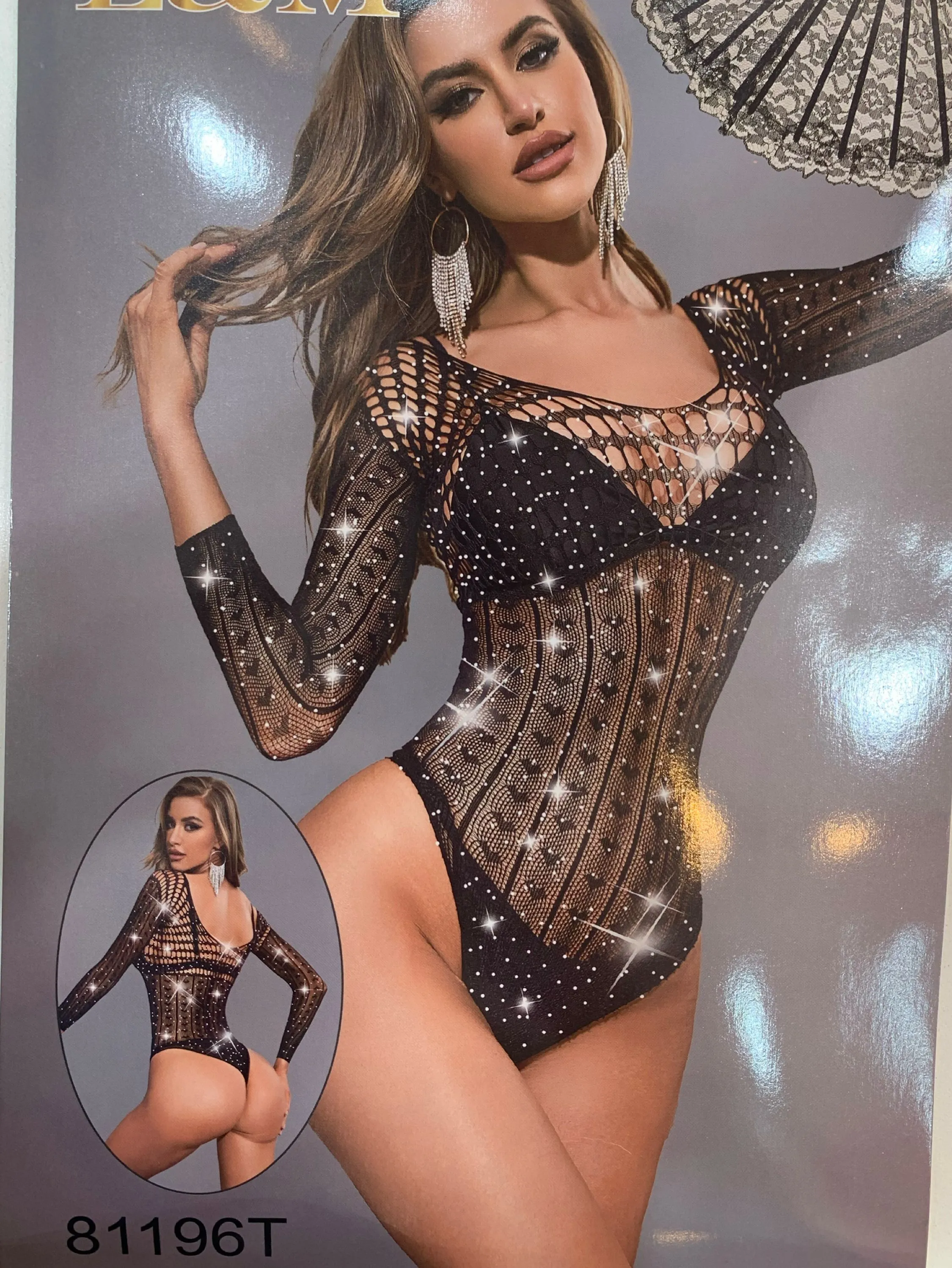 Sexy body vestido telinha com brilho  (81196T) tendência  gringa