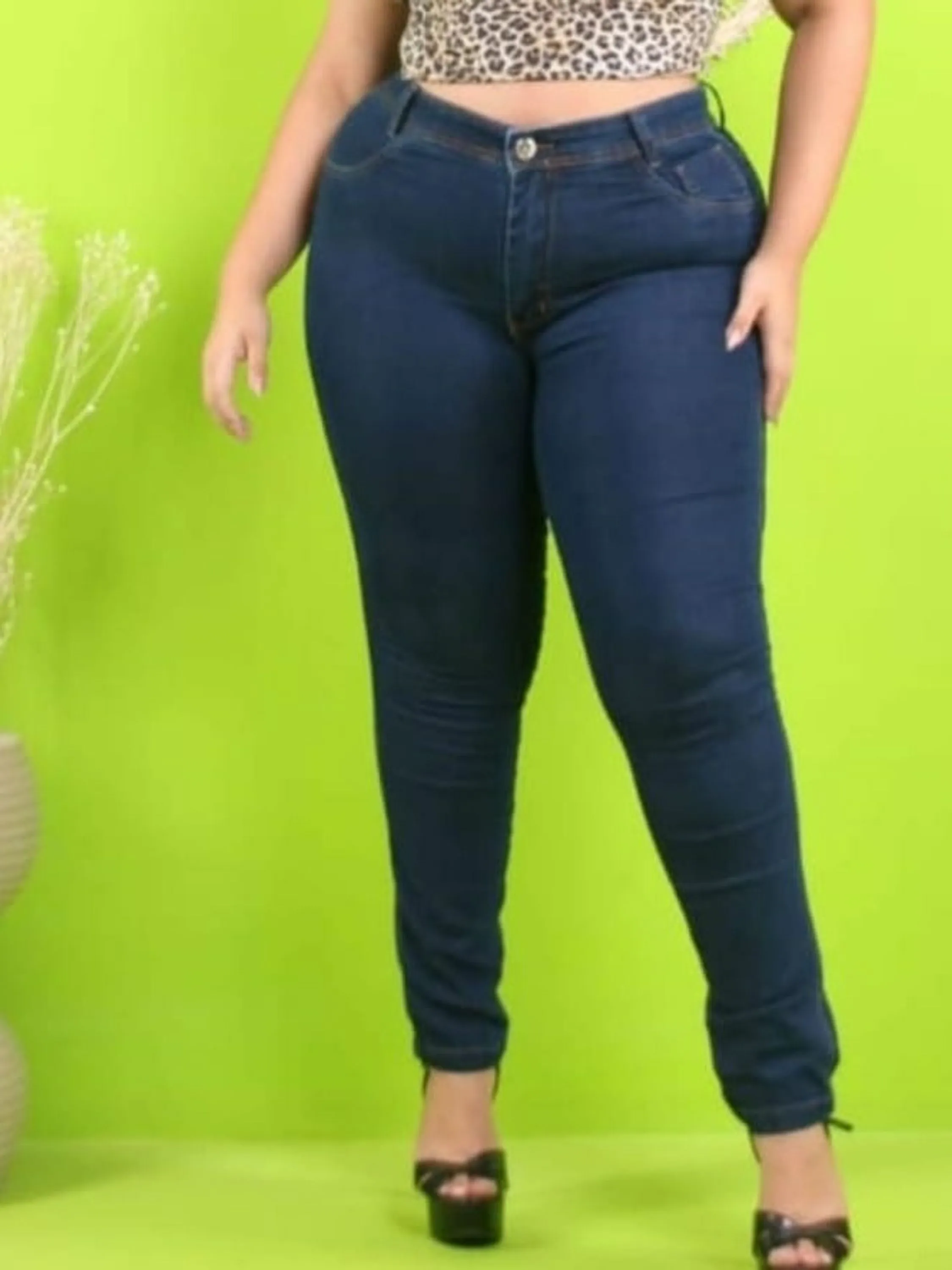 Calça com lycra Premium Plus size do 46 ao 52