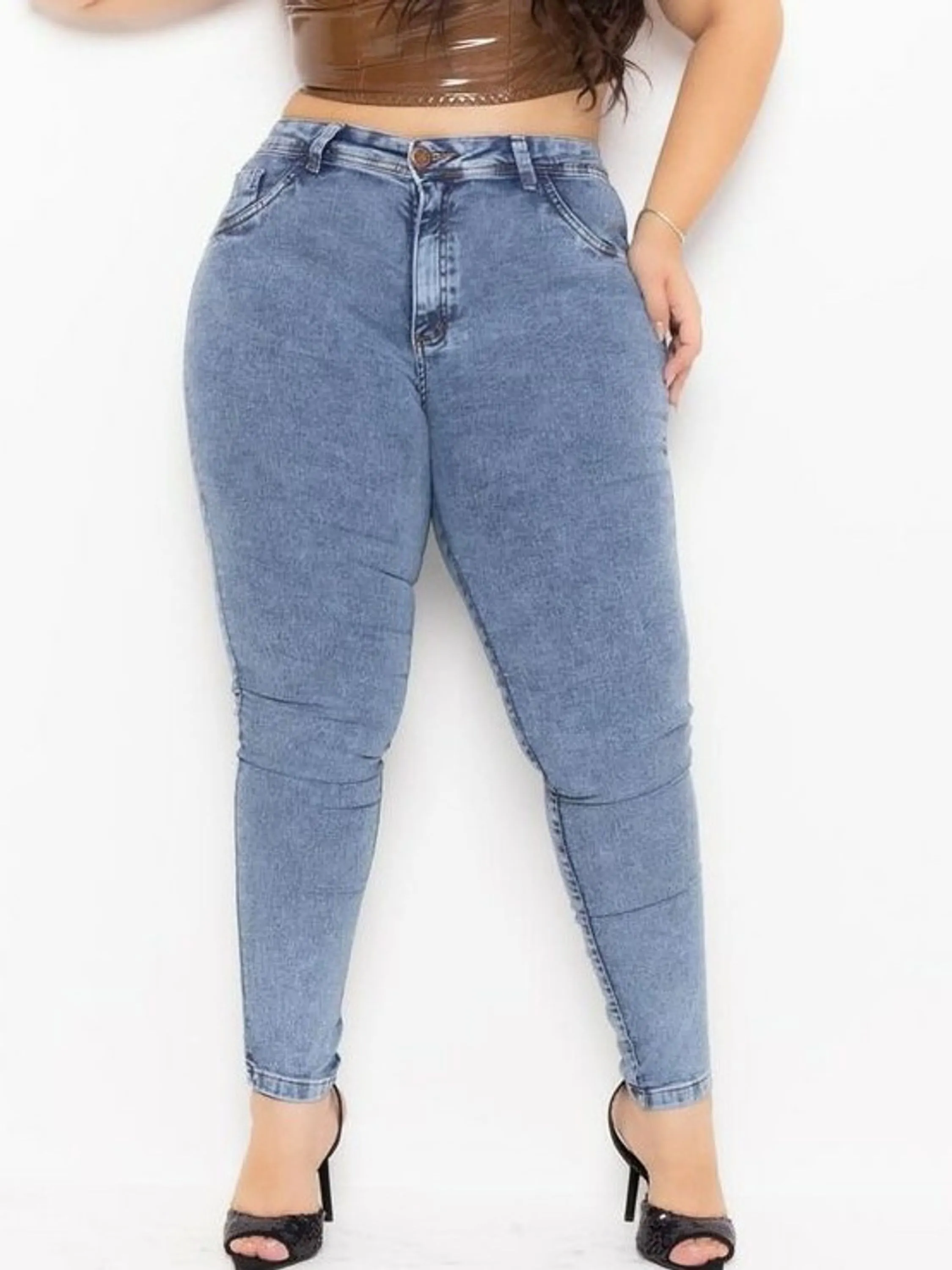 Calça com lycra Premium Plus size do 46 ao 52