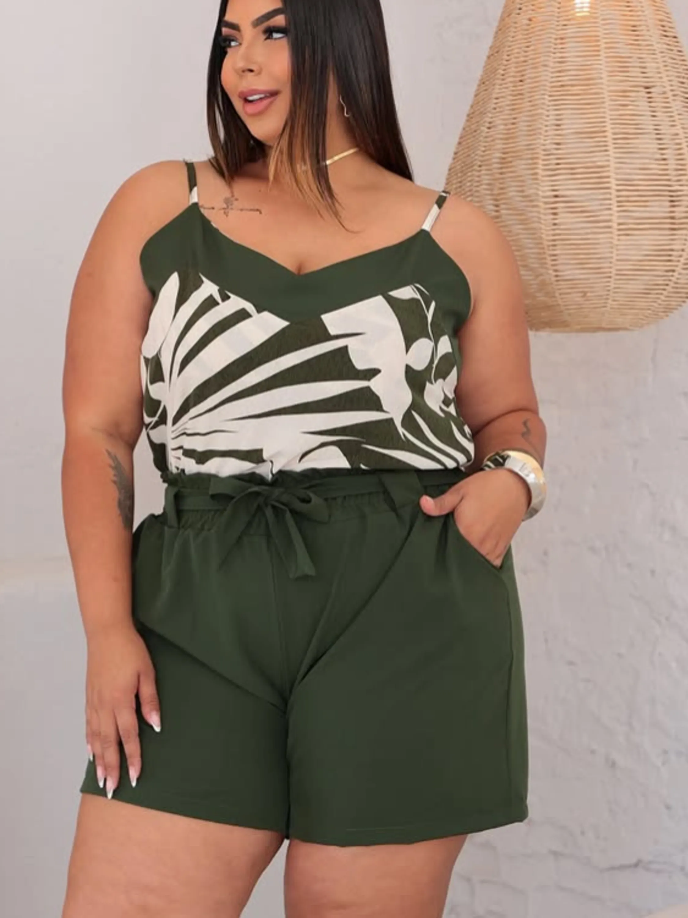 Conjunto feminino Plus size estampas variadas (31)