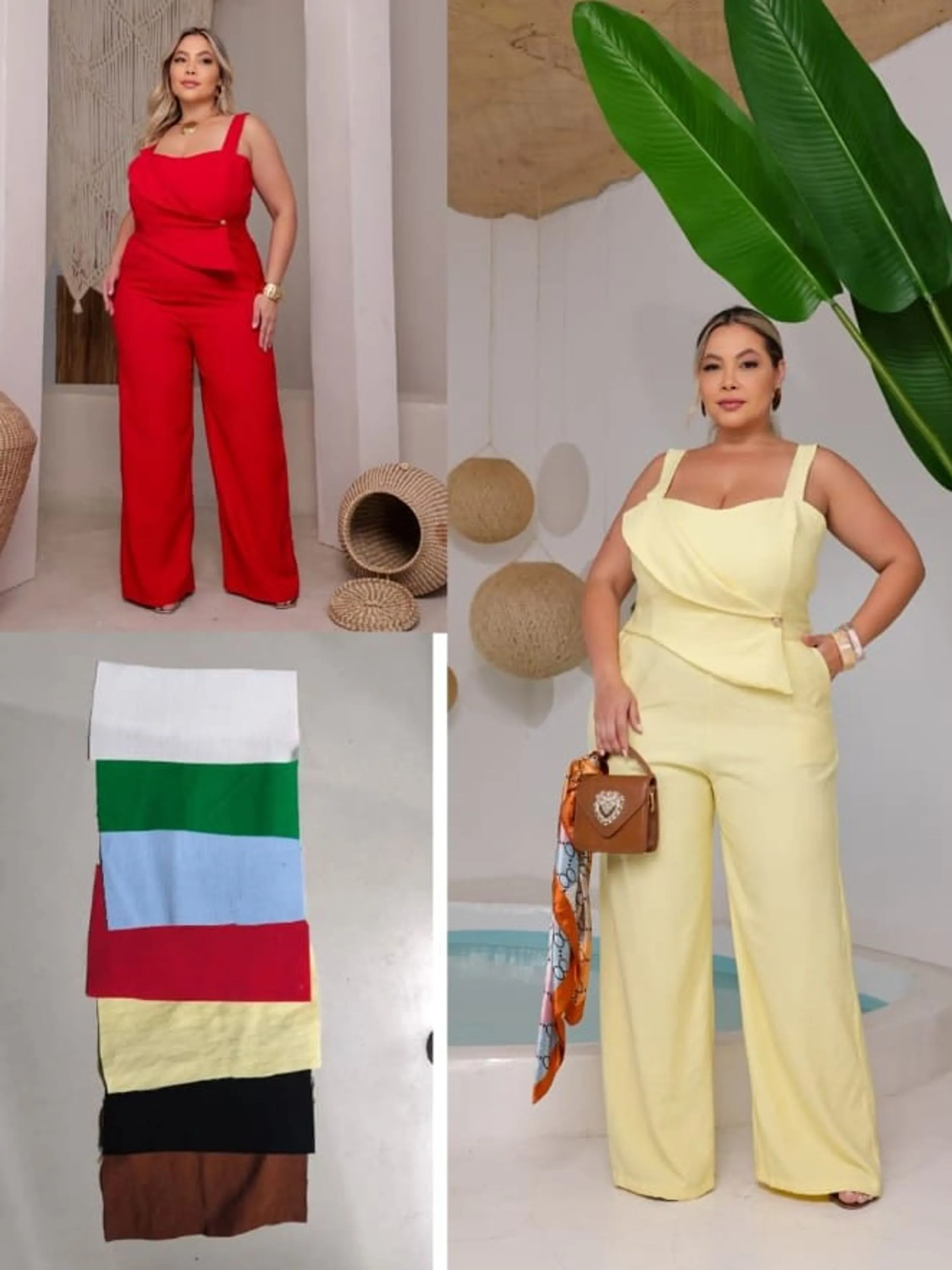 Conjunto Plus size feminino tecido sensorial Marrant (76)