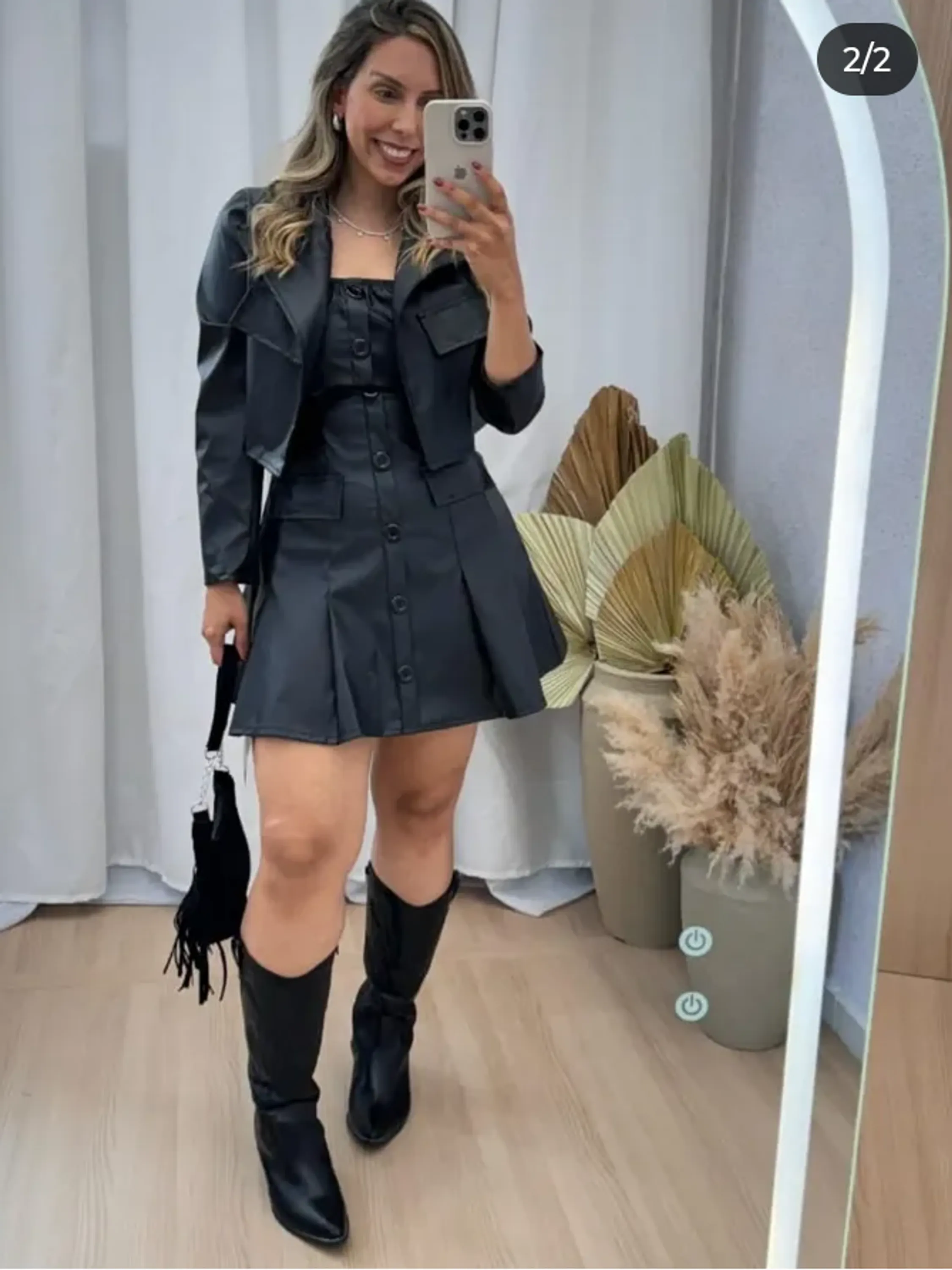 Vestido feminino com jaquetinha (112)