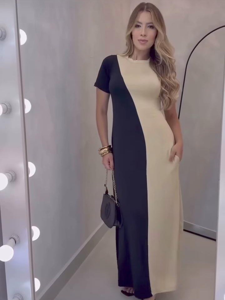 Vestido midi feminino tecido moletinho (14)