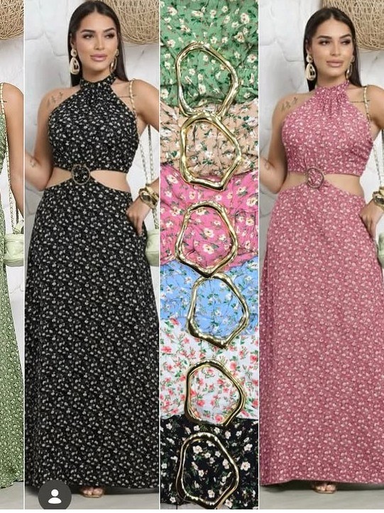 Vestido longo feminino com bojo (14)