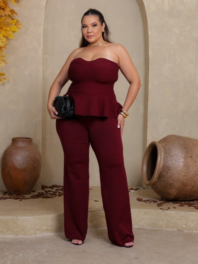 Conjunto feminino Plus size sem bojo (182)