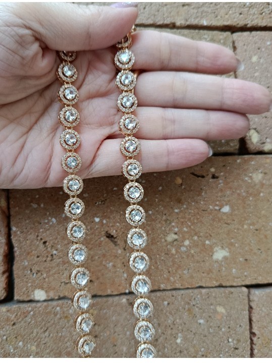 Pulseira Riviera Ariana Semi Joia Banhado a ouro