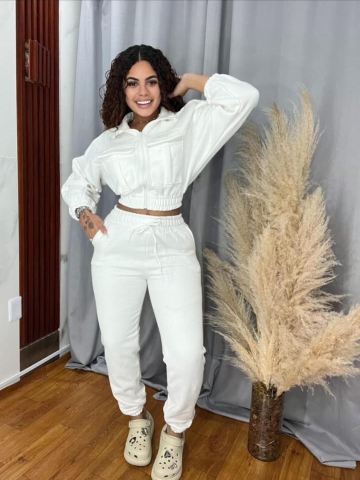 Conjunto Moletom flanelado feminino (162)