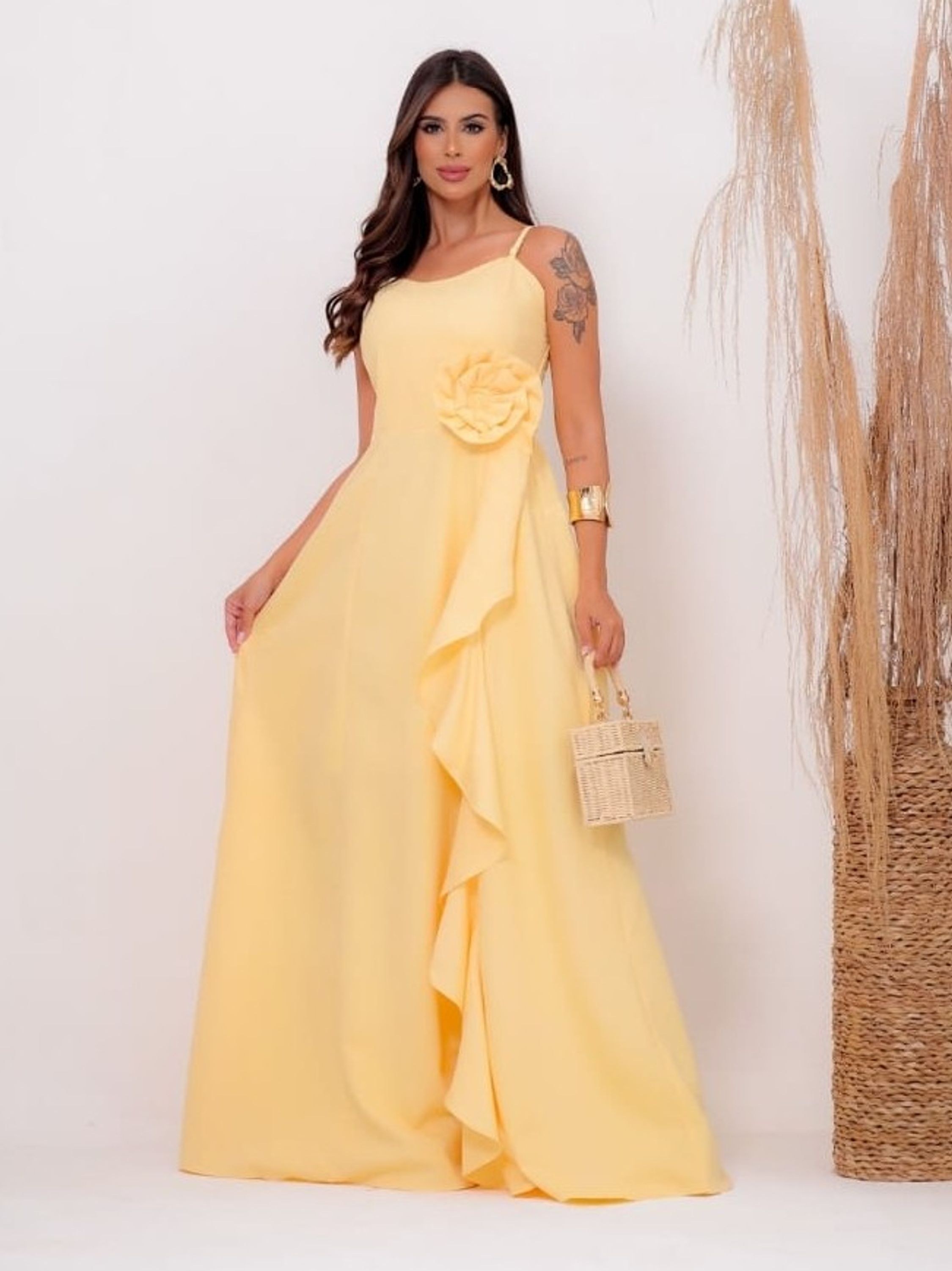 Vestido longo de alcinha feminino (66)