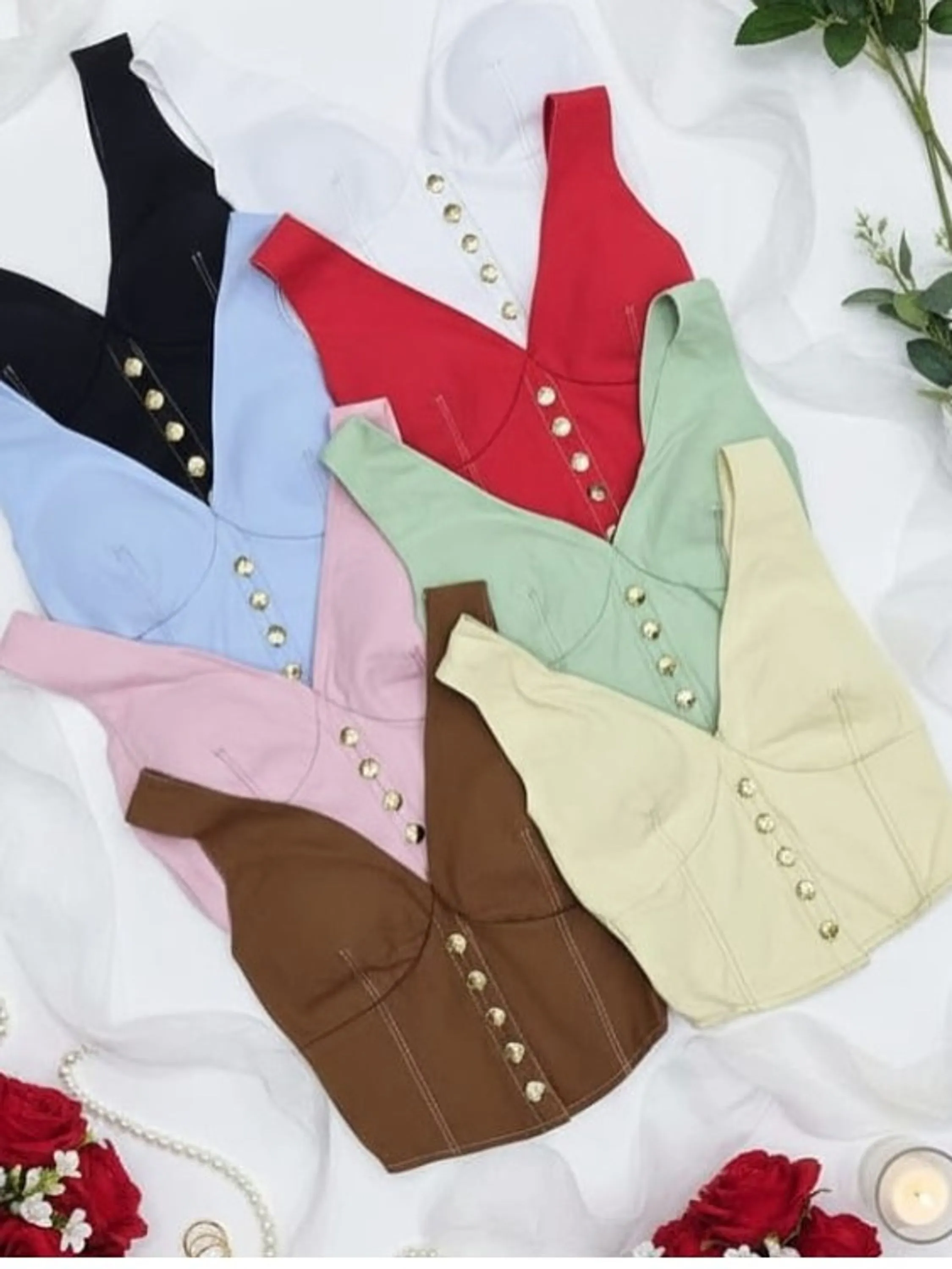 Blusinha regata. Feminina tecido sensorial Marrant (14)