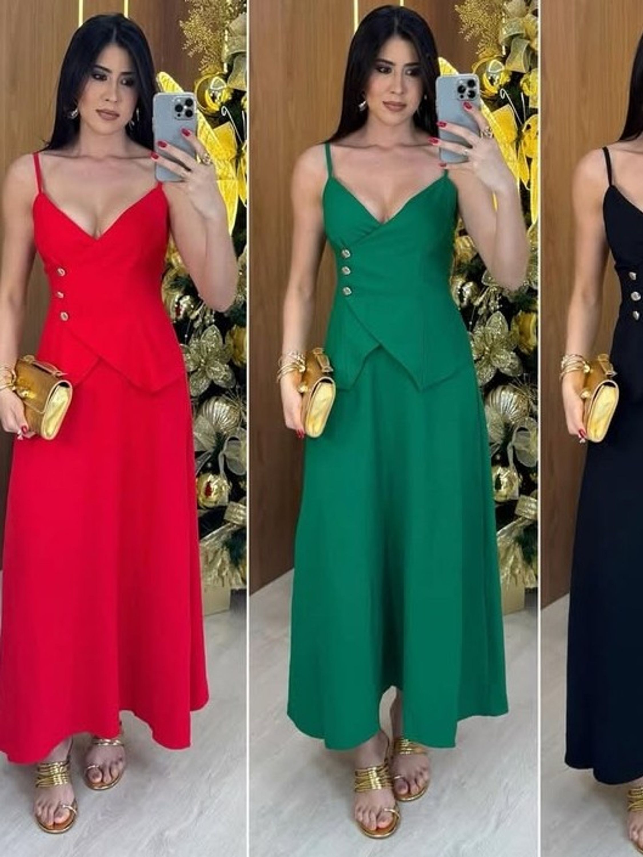 Vestido longo feminino com bojo (14)