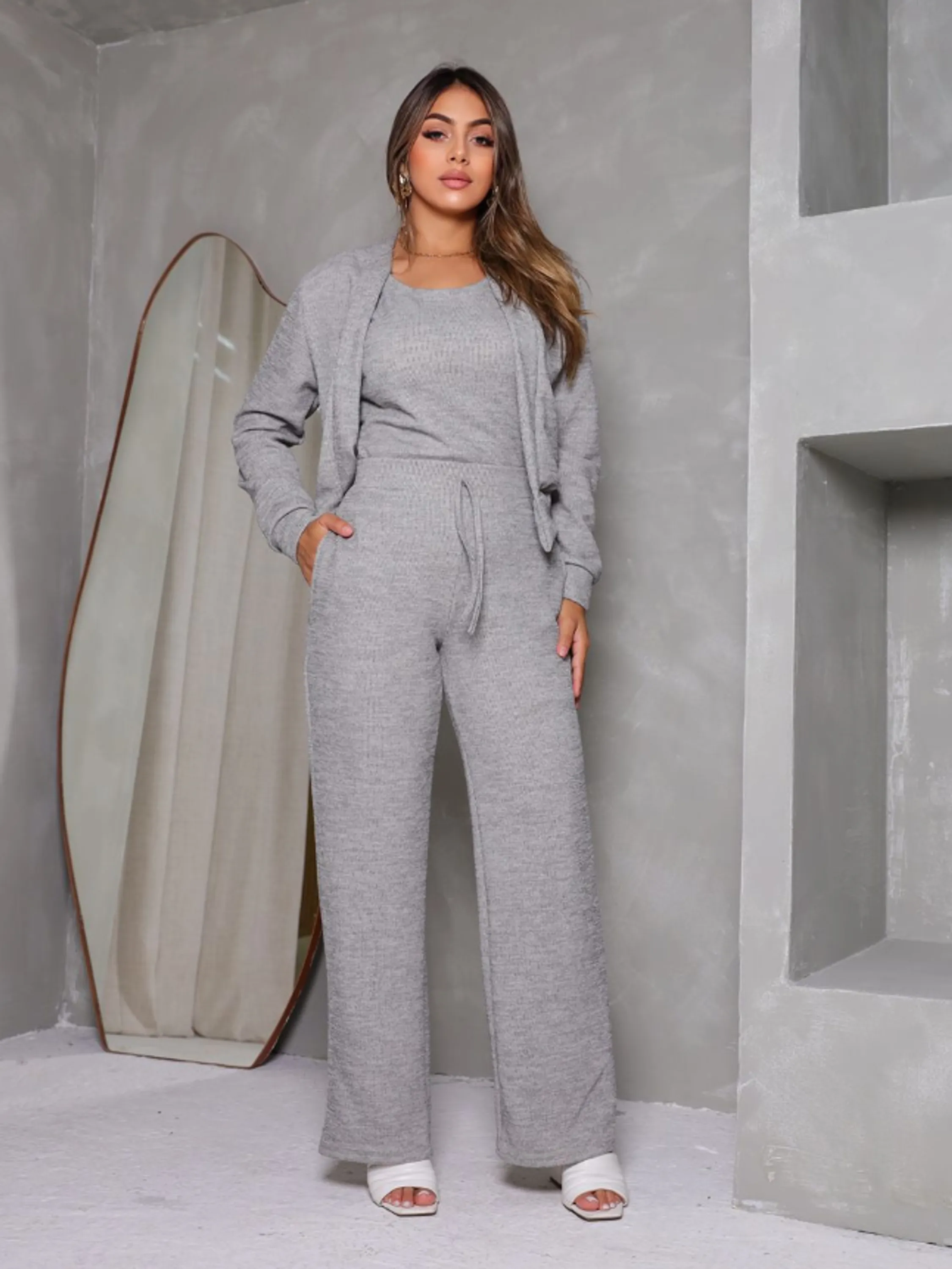 Conjunto feminino Lanzinha 3 peças (115)