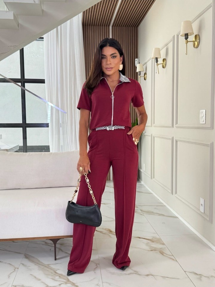 Conjunto feminino meia estação tecido moletinho (29)