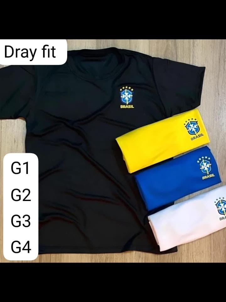 Camiseta masculina Plus size dryfit