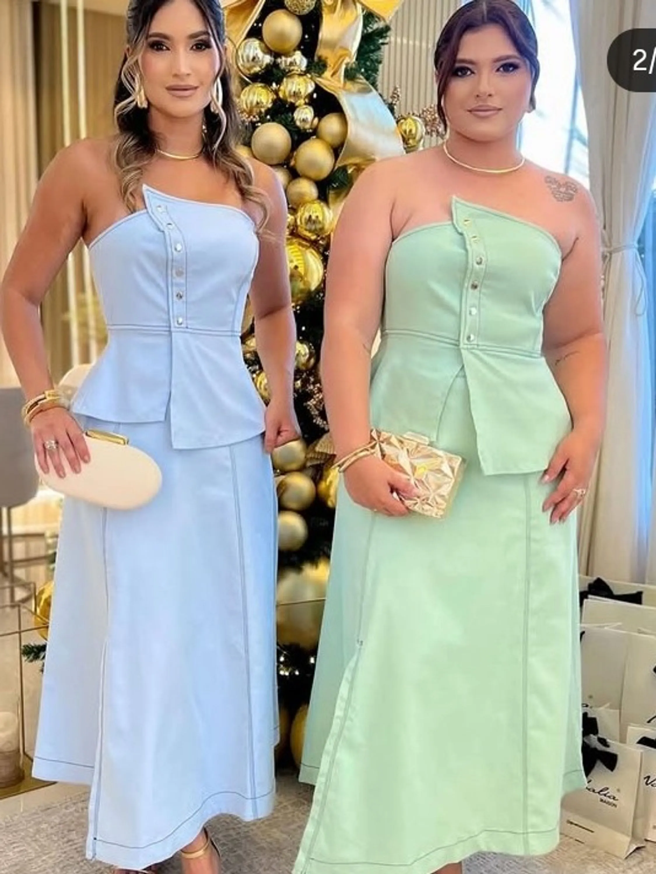 Conjunto feminino tomara que caia e saia (14)