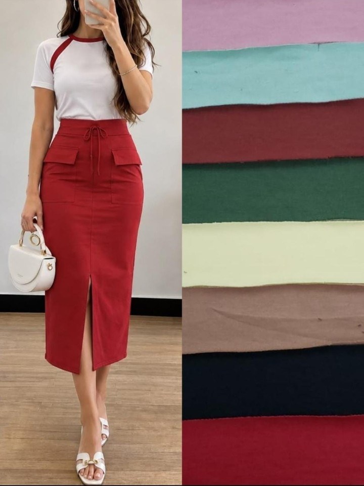 Conjunto feminino saia e blusinha (71)