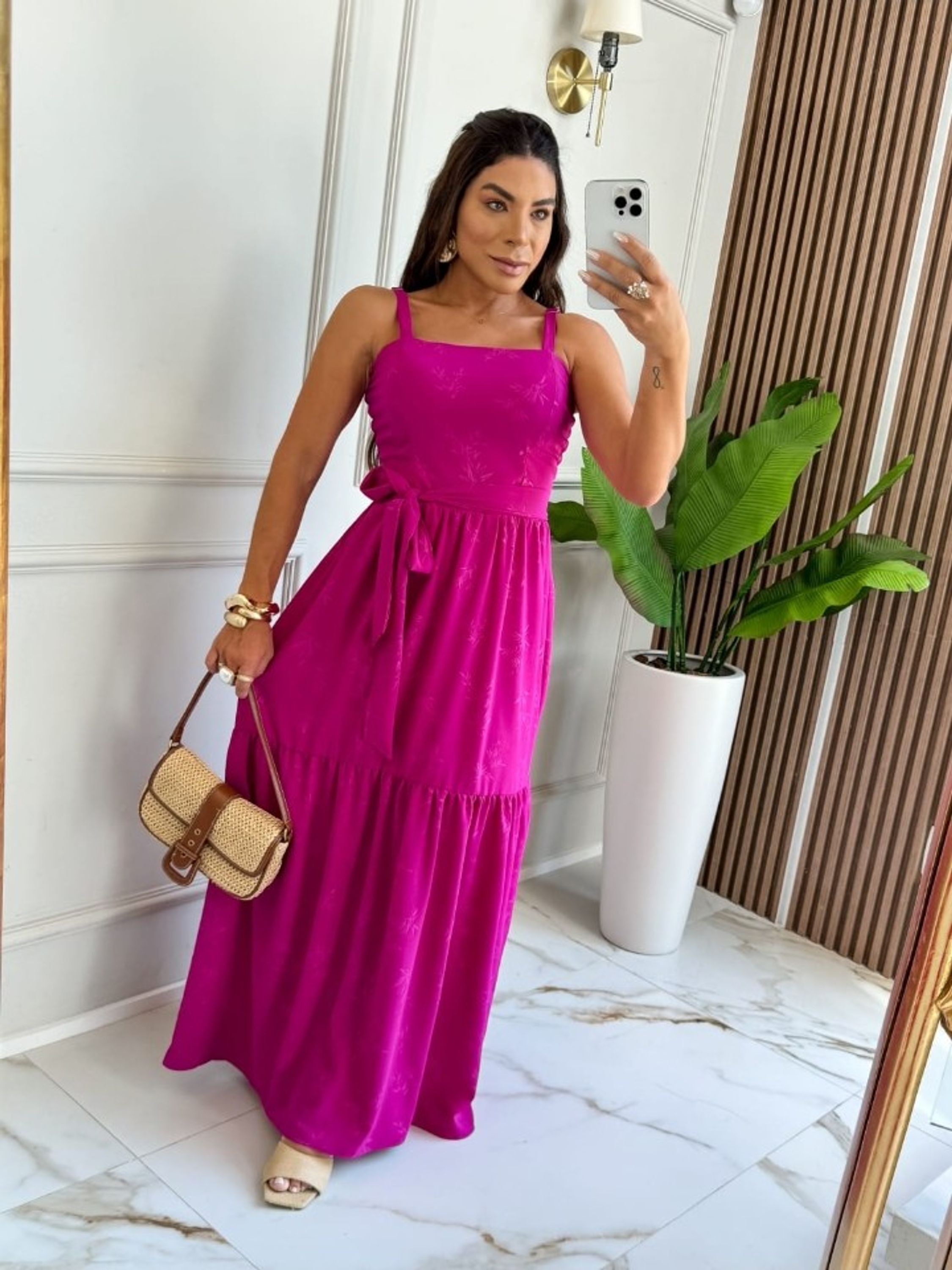 Vestido feminino longo de alça e bojo (71)