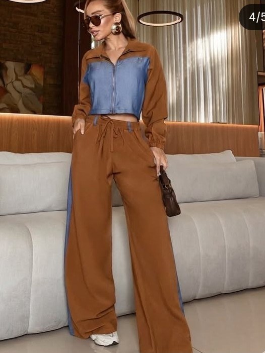 Conjunto feminino calça e blusa manga longa (14)
