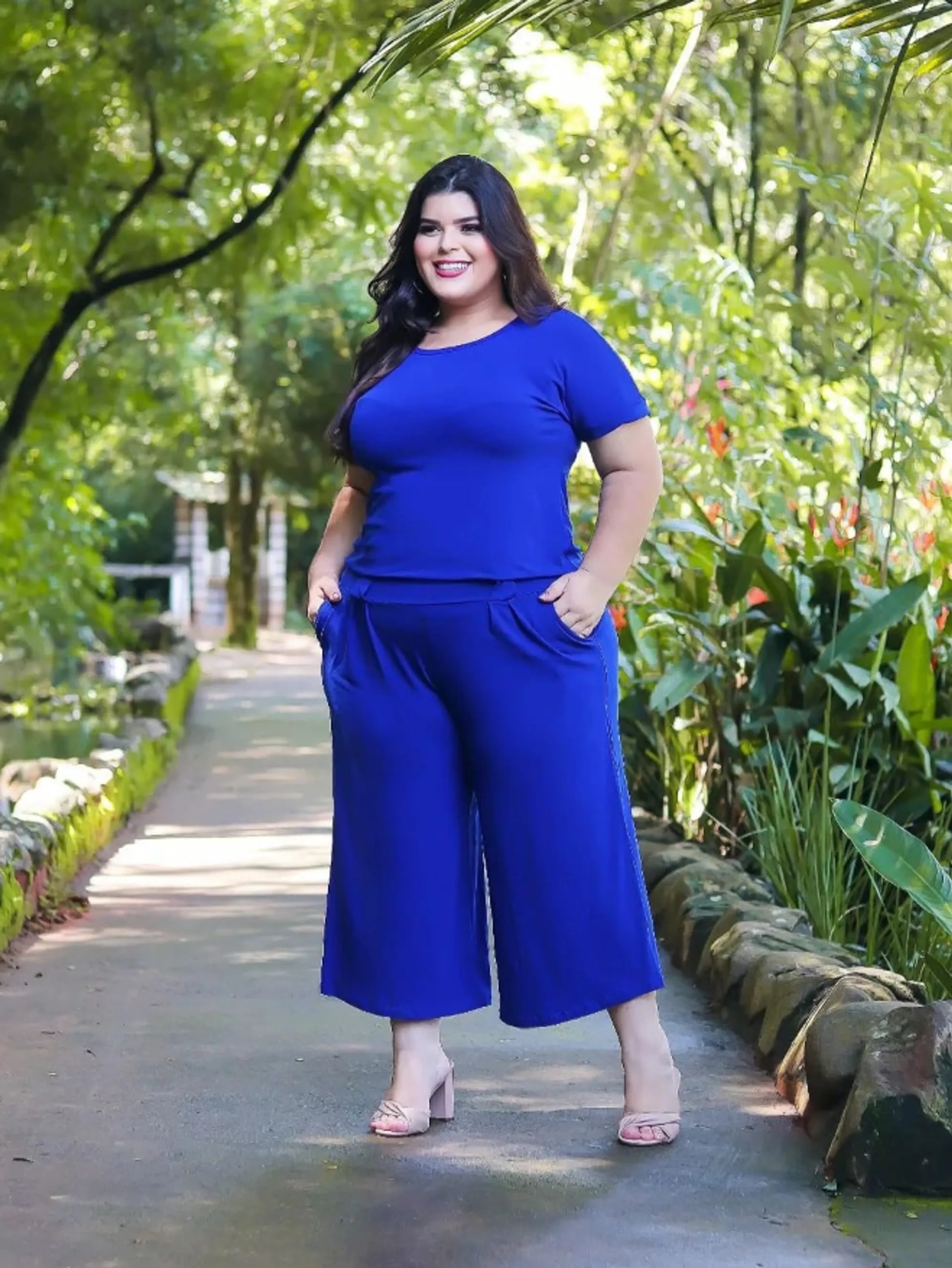 Conjunto feminino Plus size Pantacout (51)