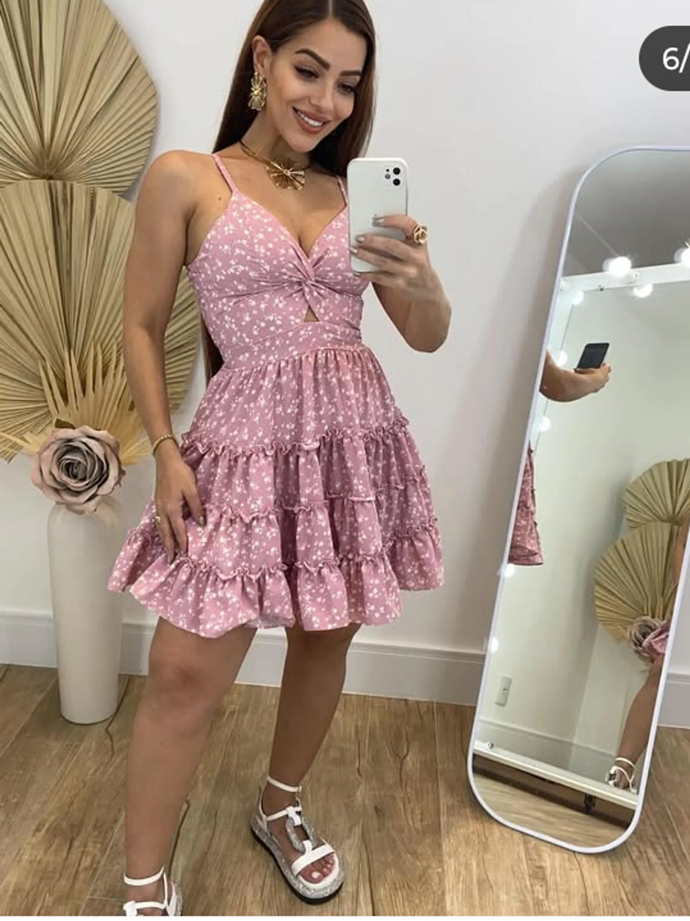 Vestido feminino rodado estampado (14)