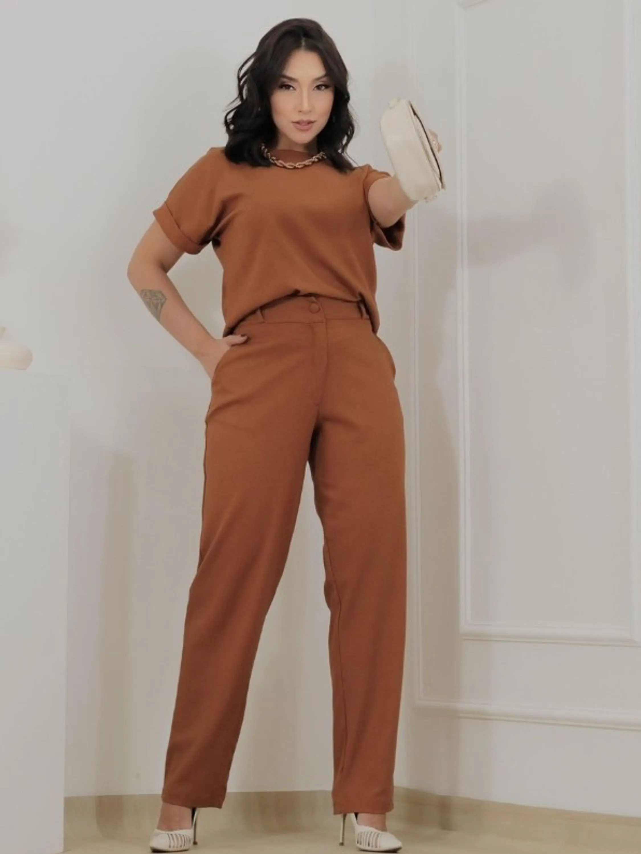 Conjunto Calça e blusinha feminino (20)