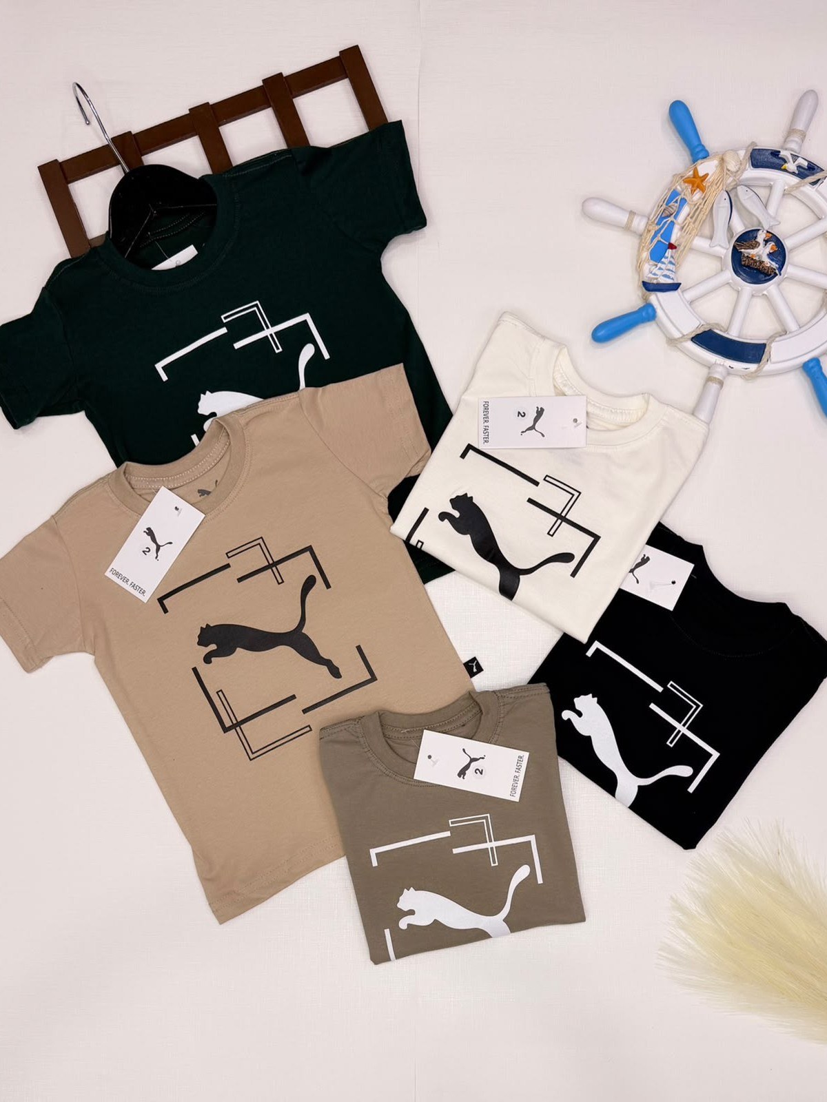 Camiseta masculina infantil e juvenil 1 linha