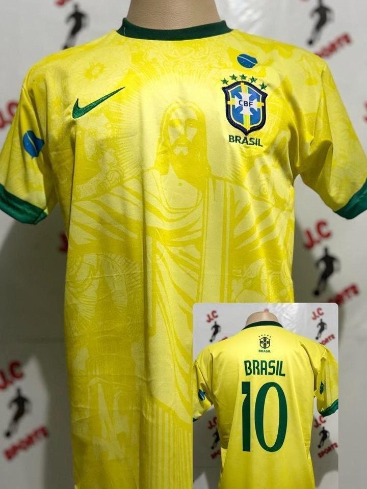 Camiseta masculina manga curta do Brasil