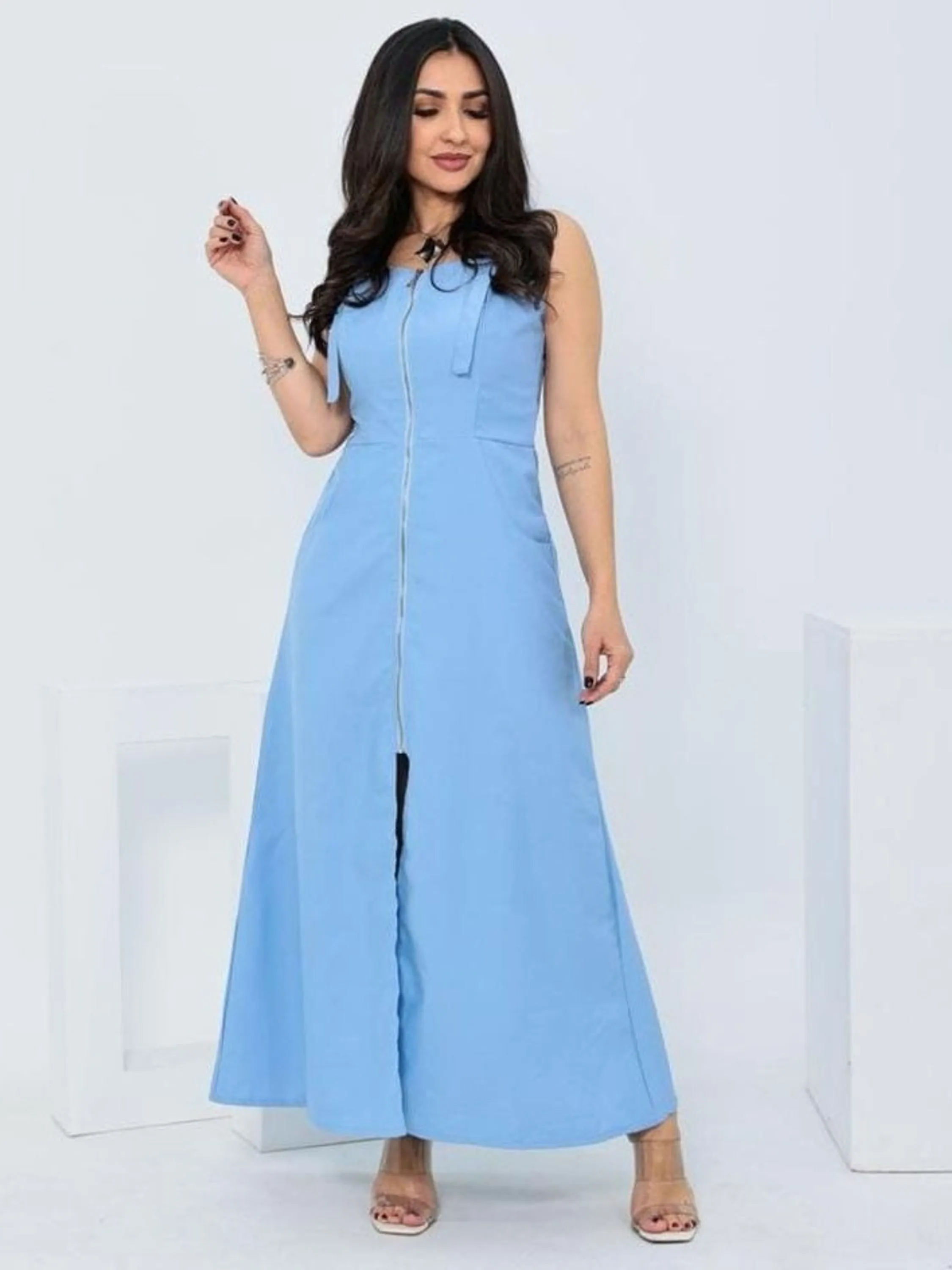 Vestido feminino tecido sensorial Marrant