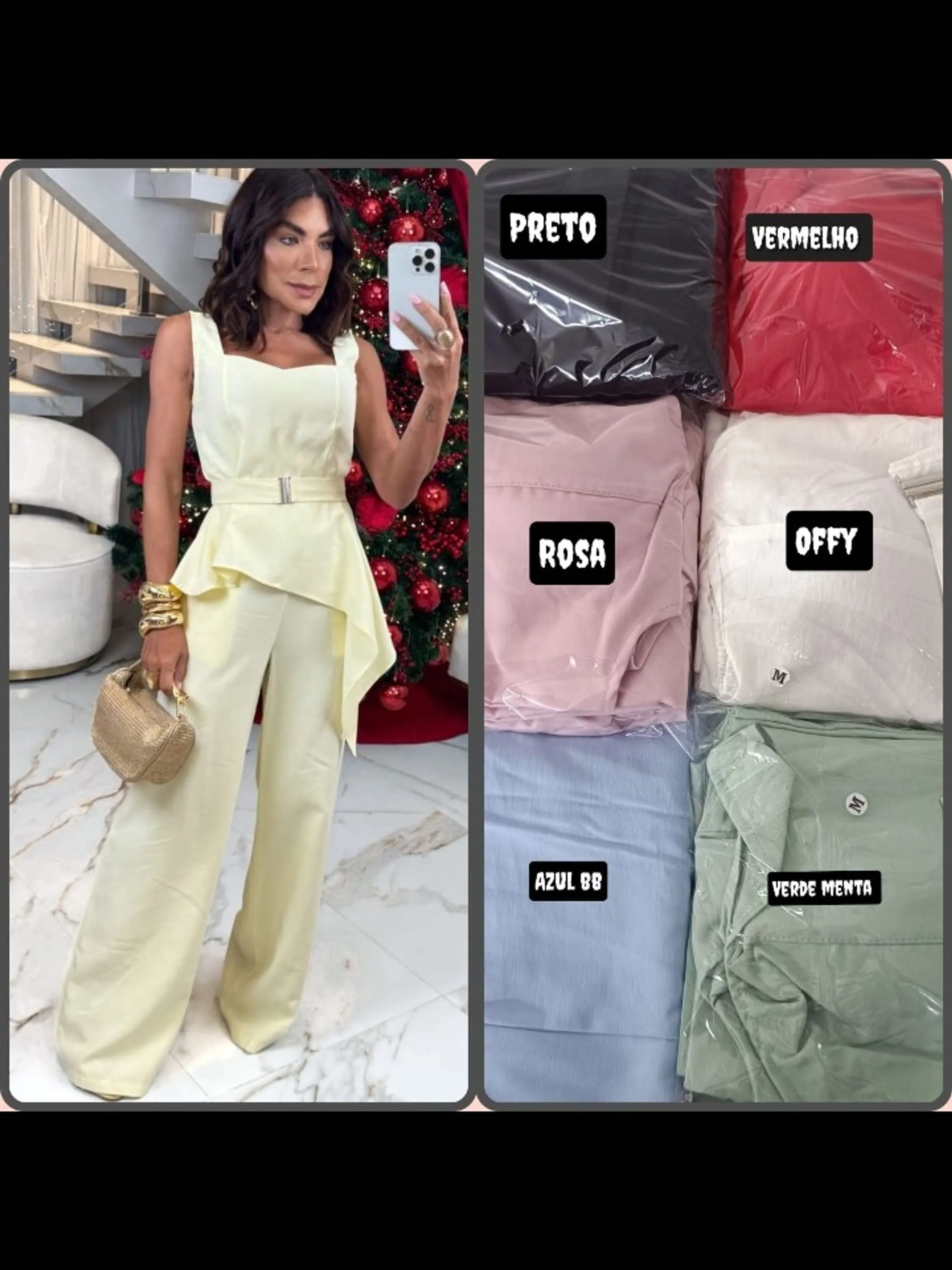 Conjunto Calça e blusinha feminino (66)