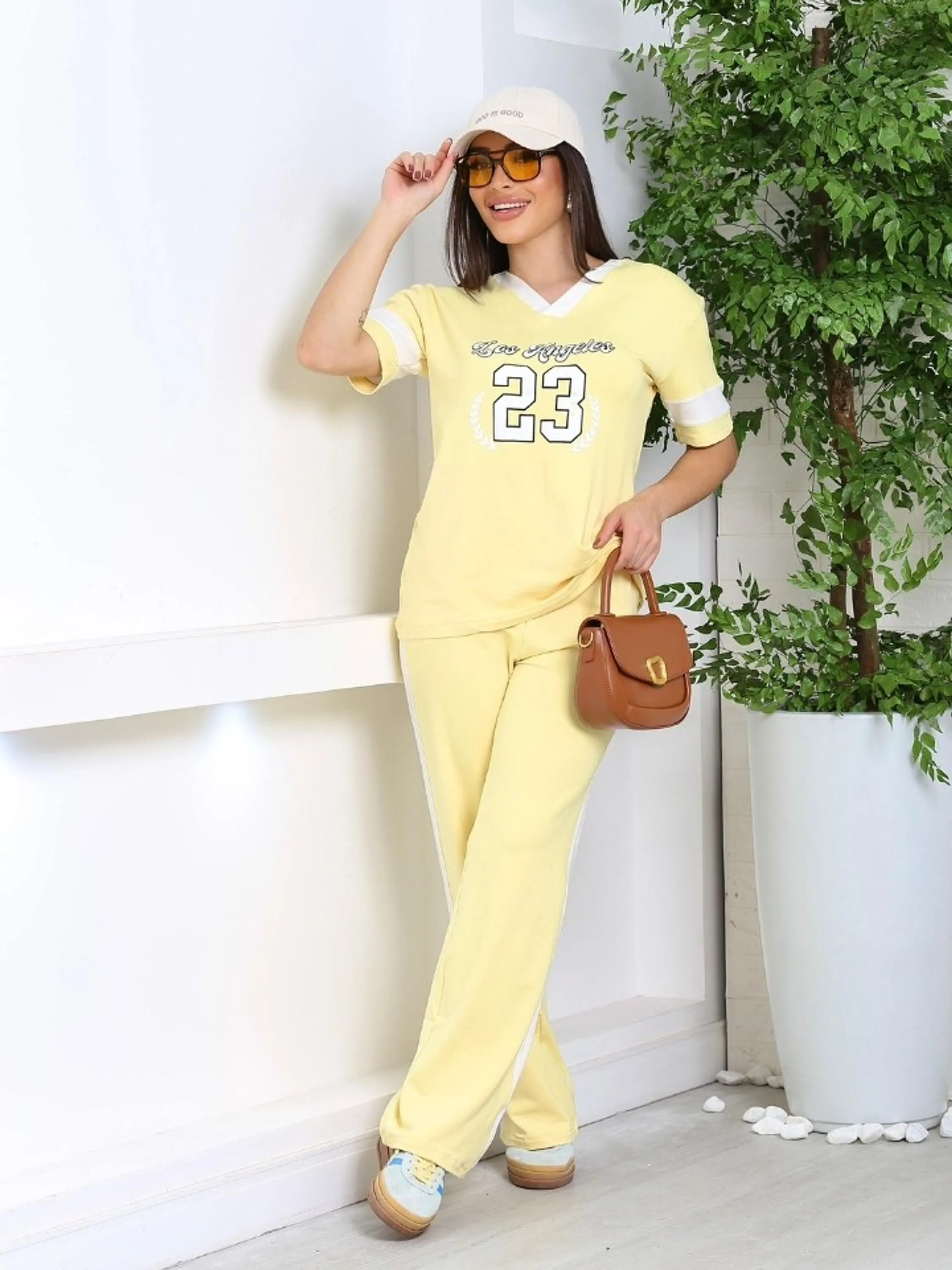 Conjunto feminino Los Angeles tecido moletinho (133)