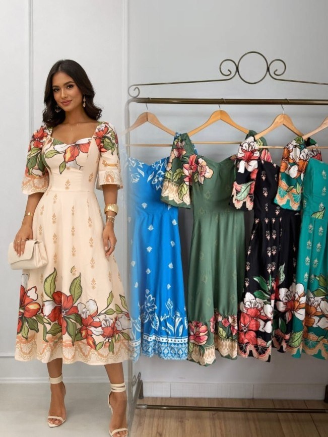 Vestido feminino mido com bojo e forro (02)