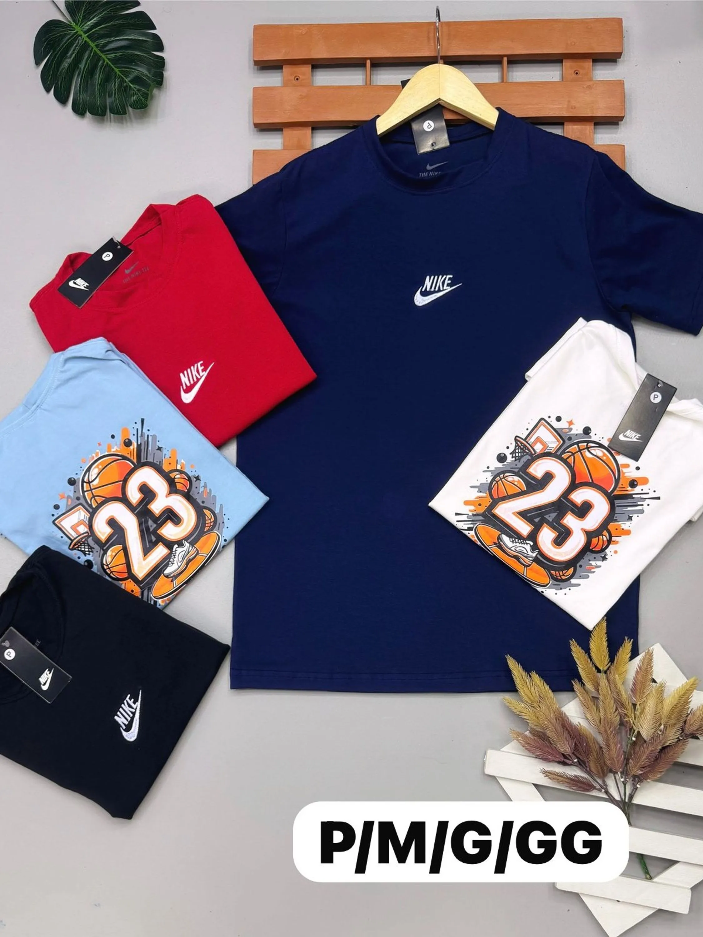 Camiseta masculina manga curta 1 linha