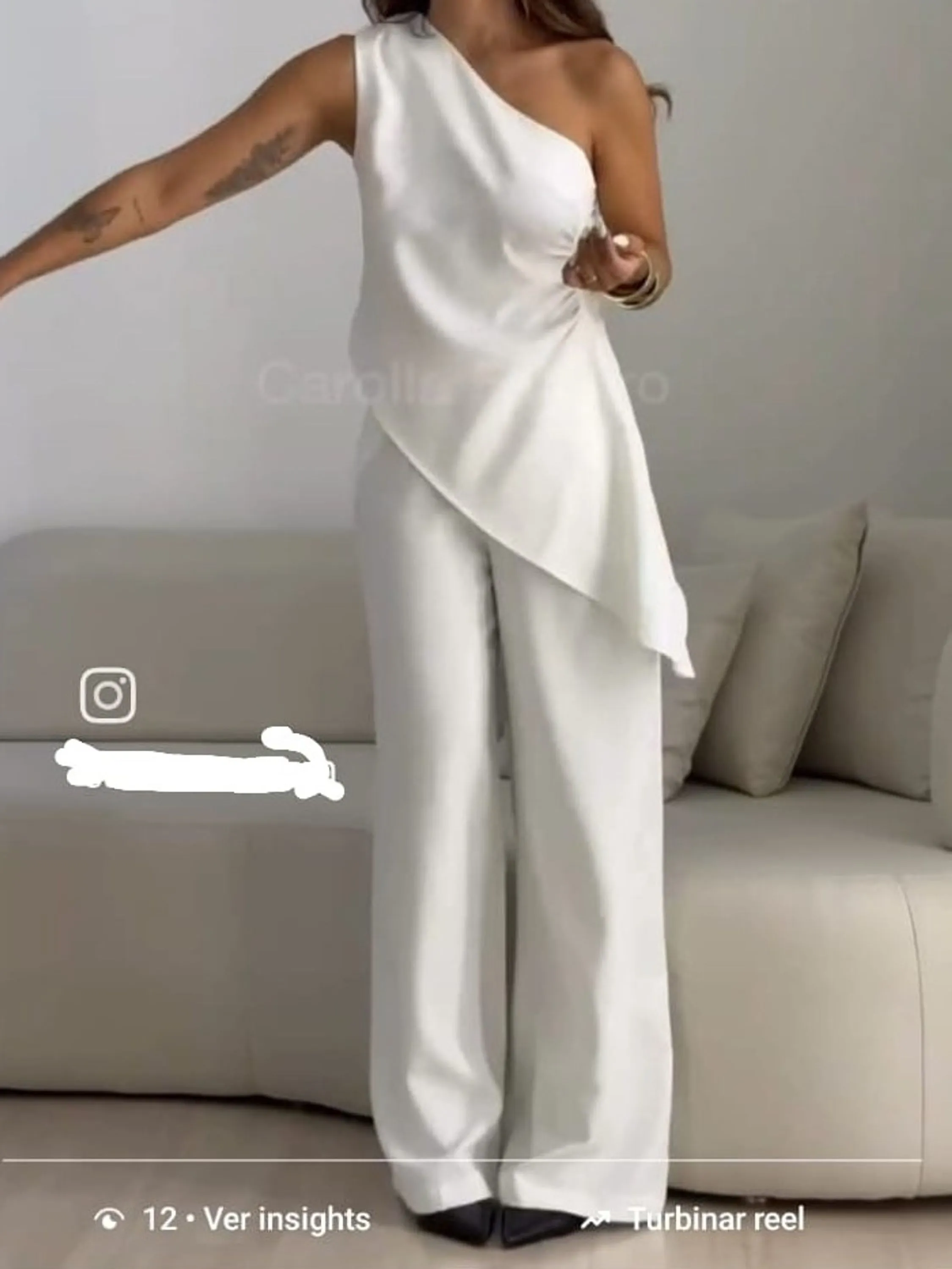 Conjunto feminino Calça Pantalona e blusinha (134)