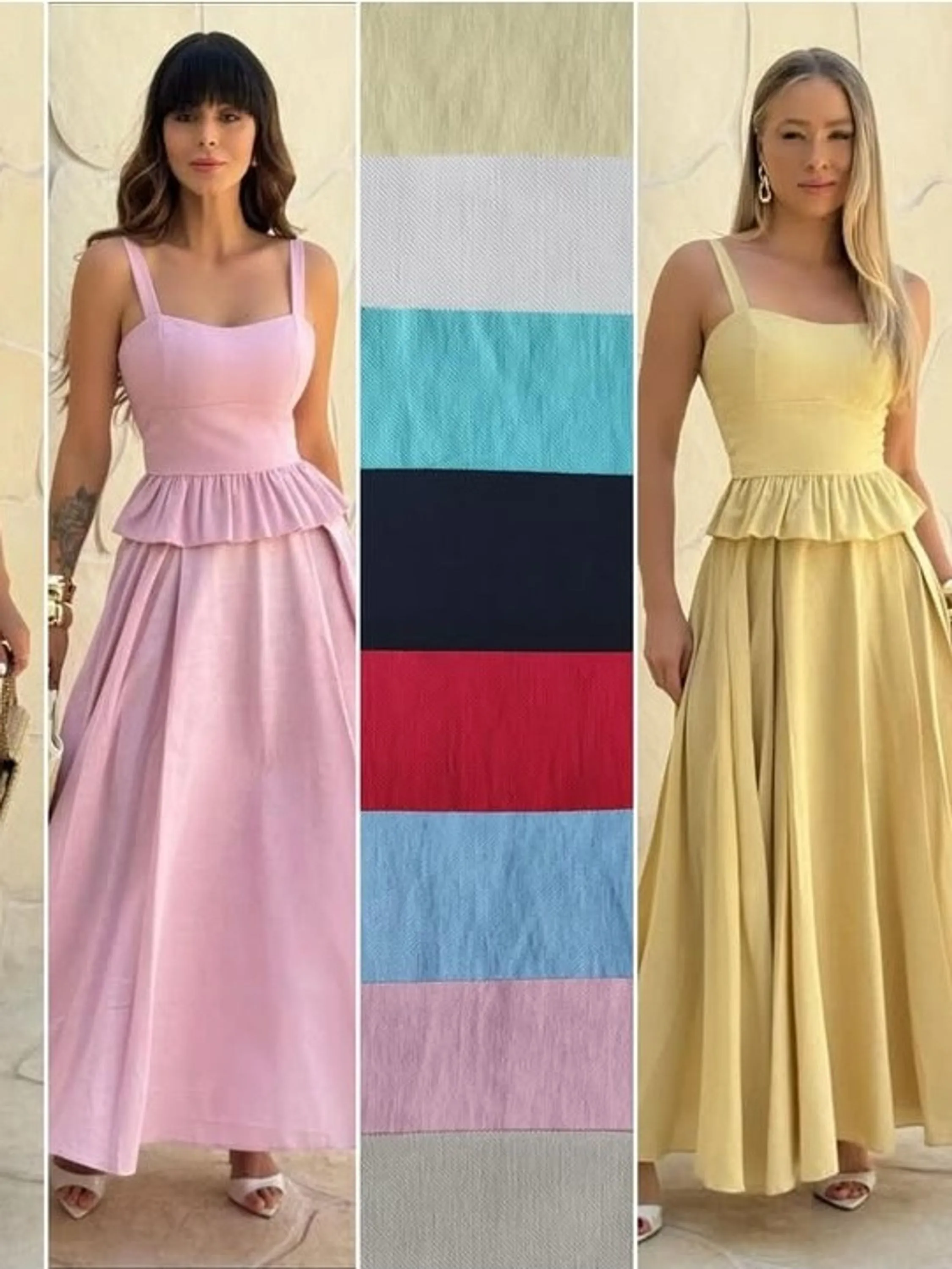 Vestido de alcinha com bojo feminino (14)