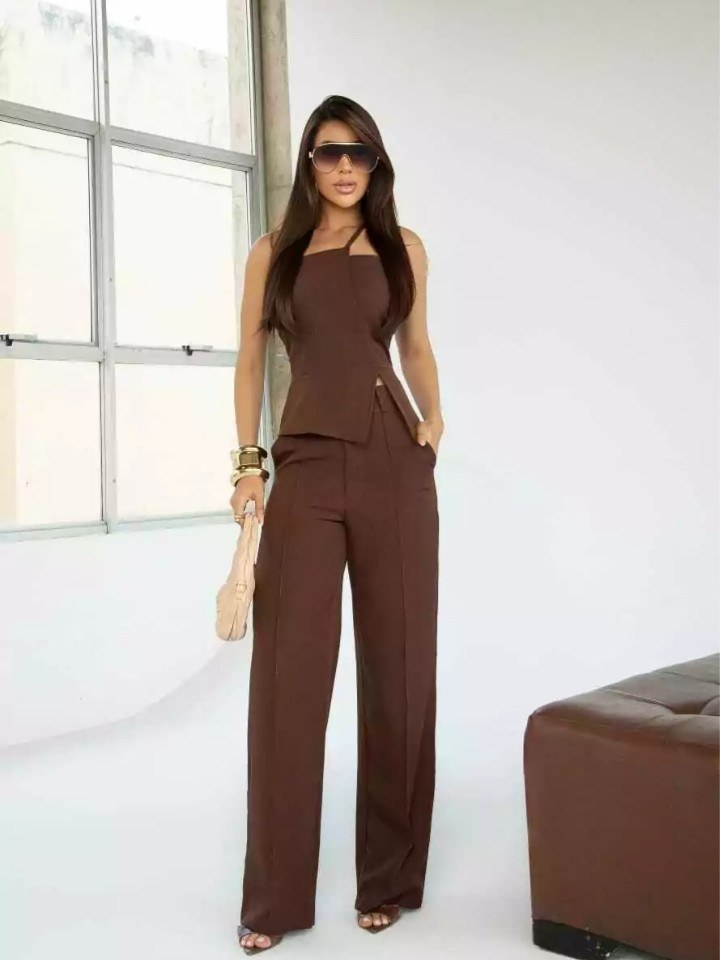 Conjunto feminino calça pantalona e blusa (27)