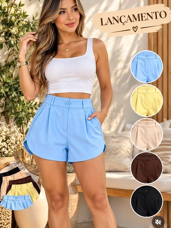 Shorts feminino tecido sensorial Marrant (85)