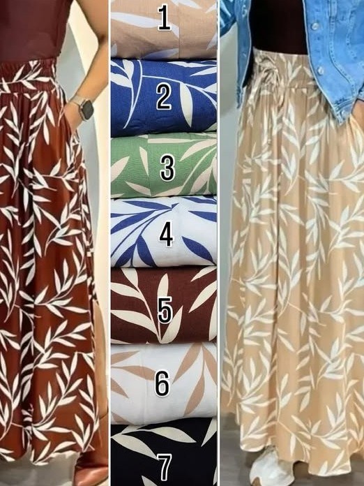 Saia longa estampada feminina (14)