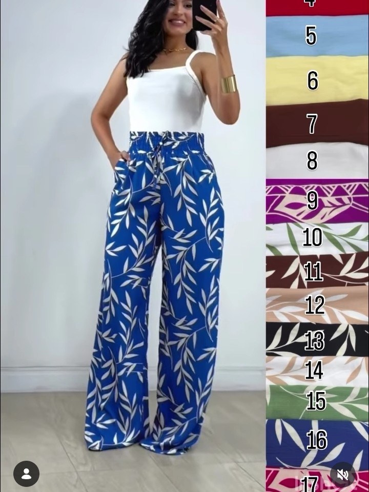 Calça Pantalona feminina tamanho único (14)